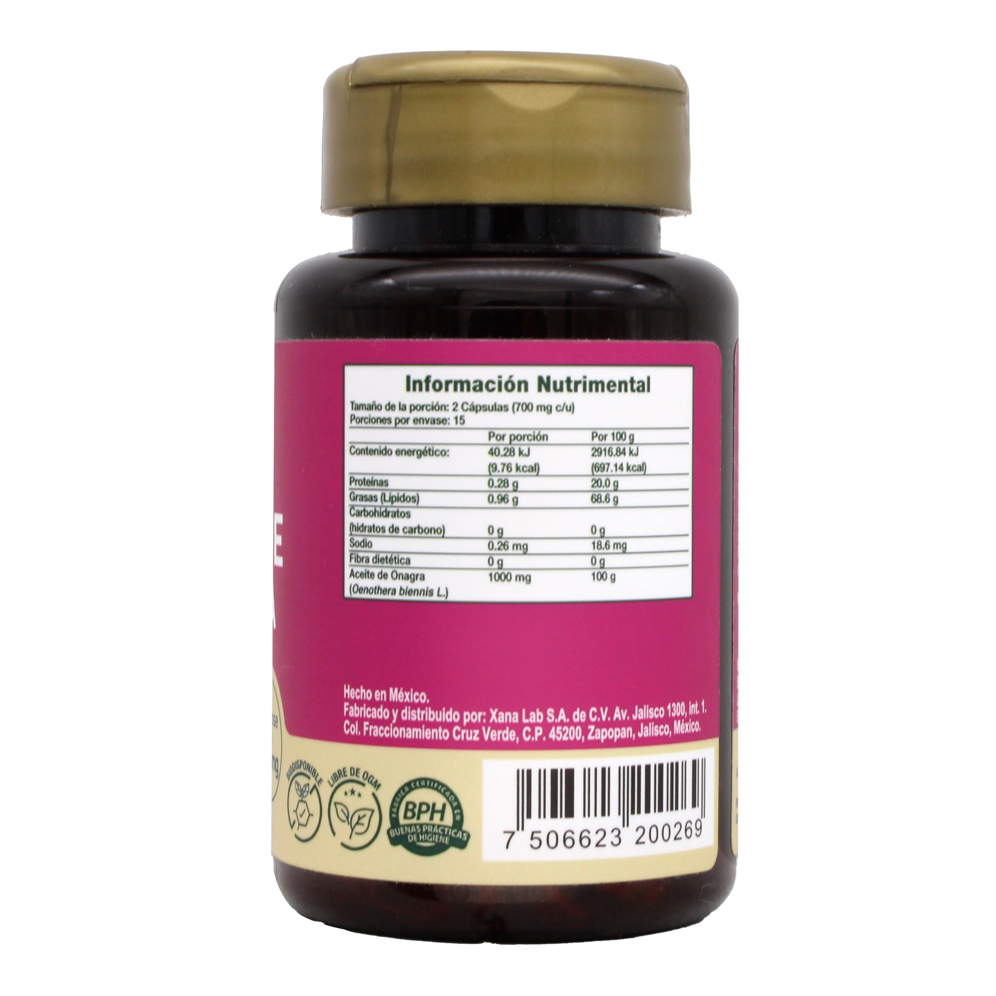 Aceite De Onagra 30 Cap
