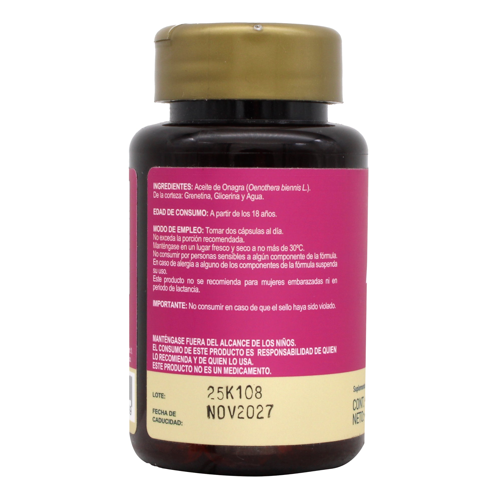 Aceite De Onagra 30 Cap