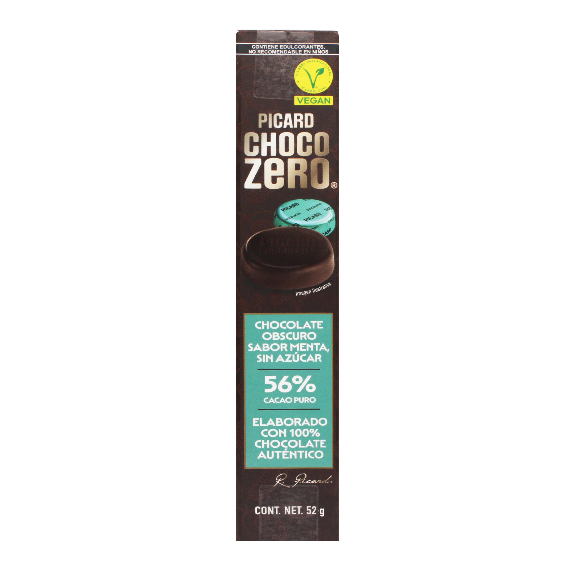 Chocolate Obscuro Menta 52 G