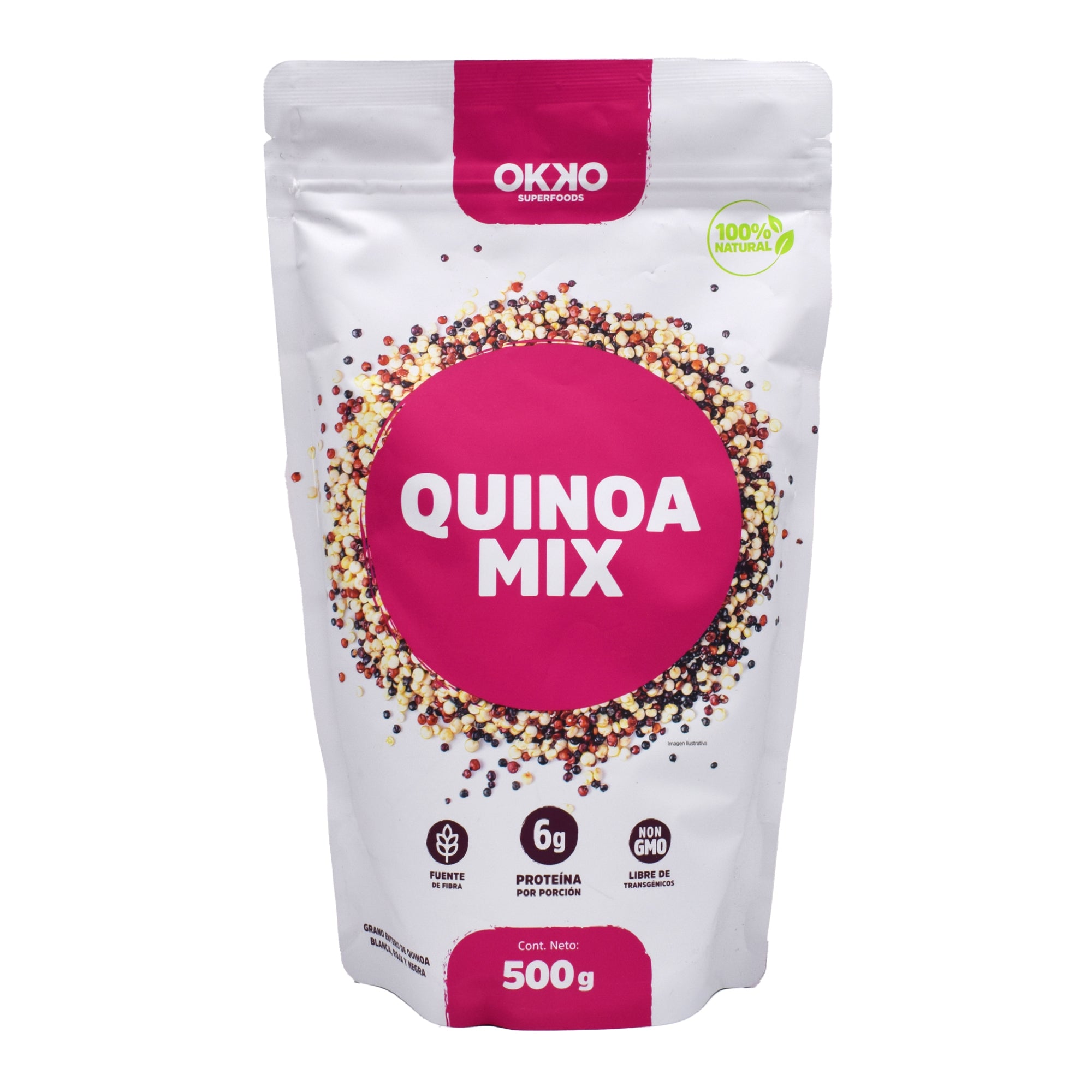 Quinoa Trio Blanca Negra Y Roja 500 G