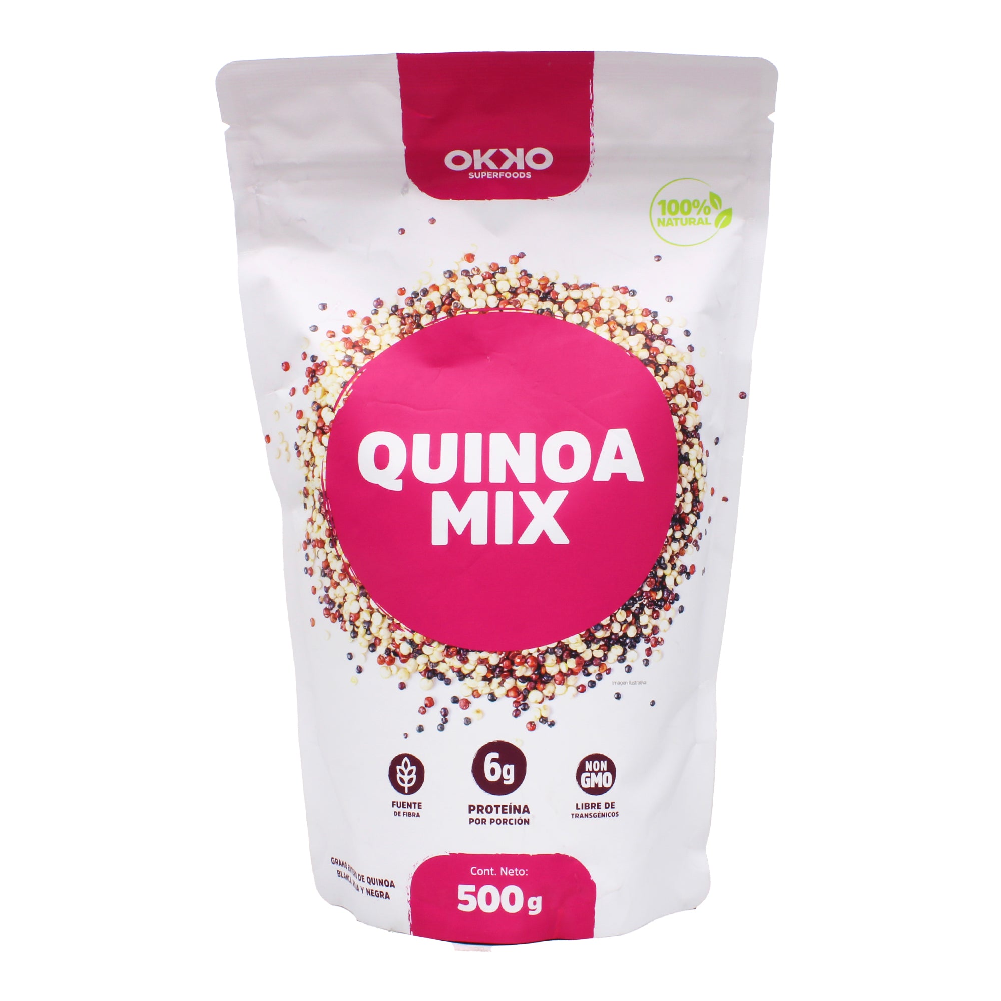 Quinoa Trio Blanca Negra Y Roja 500 G