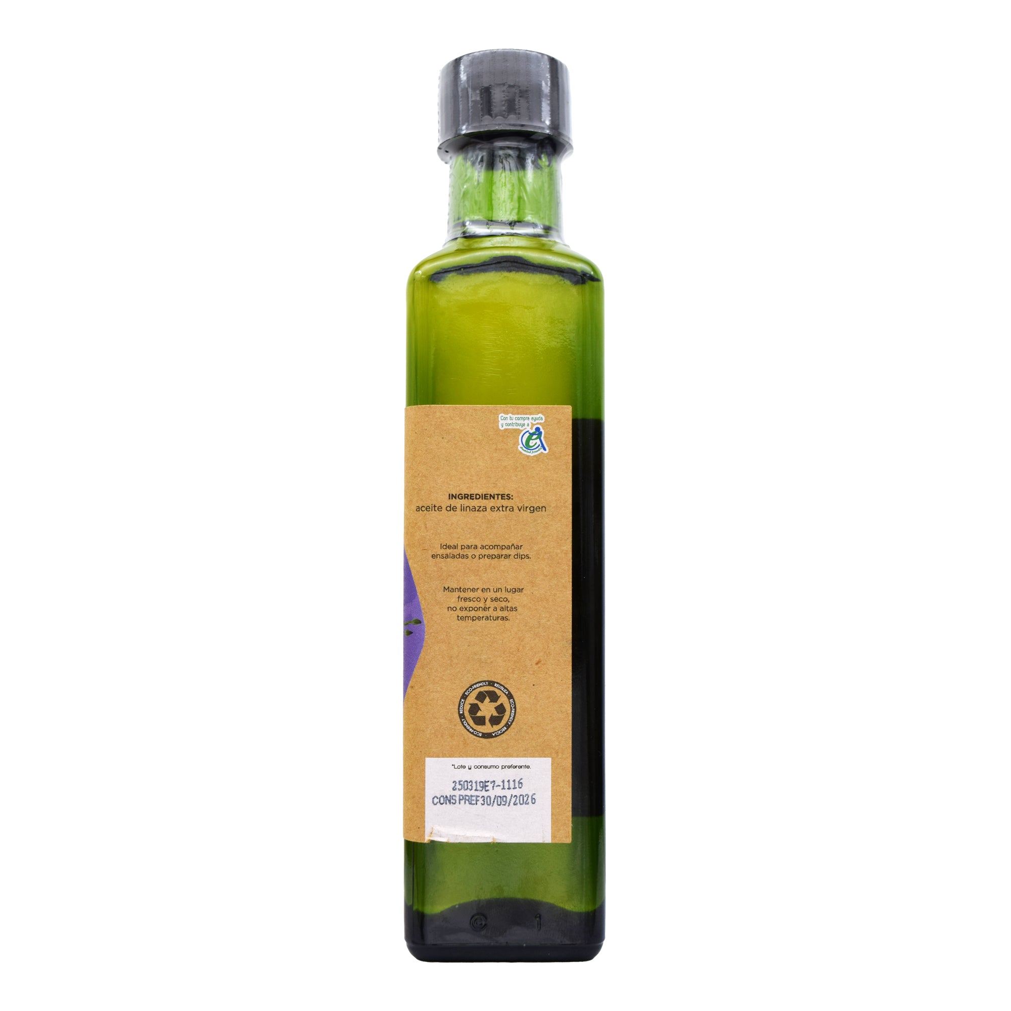 Aceite De Linaza Extra Virgen 260 Ml