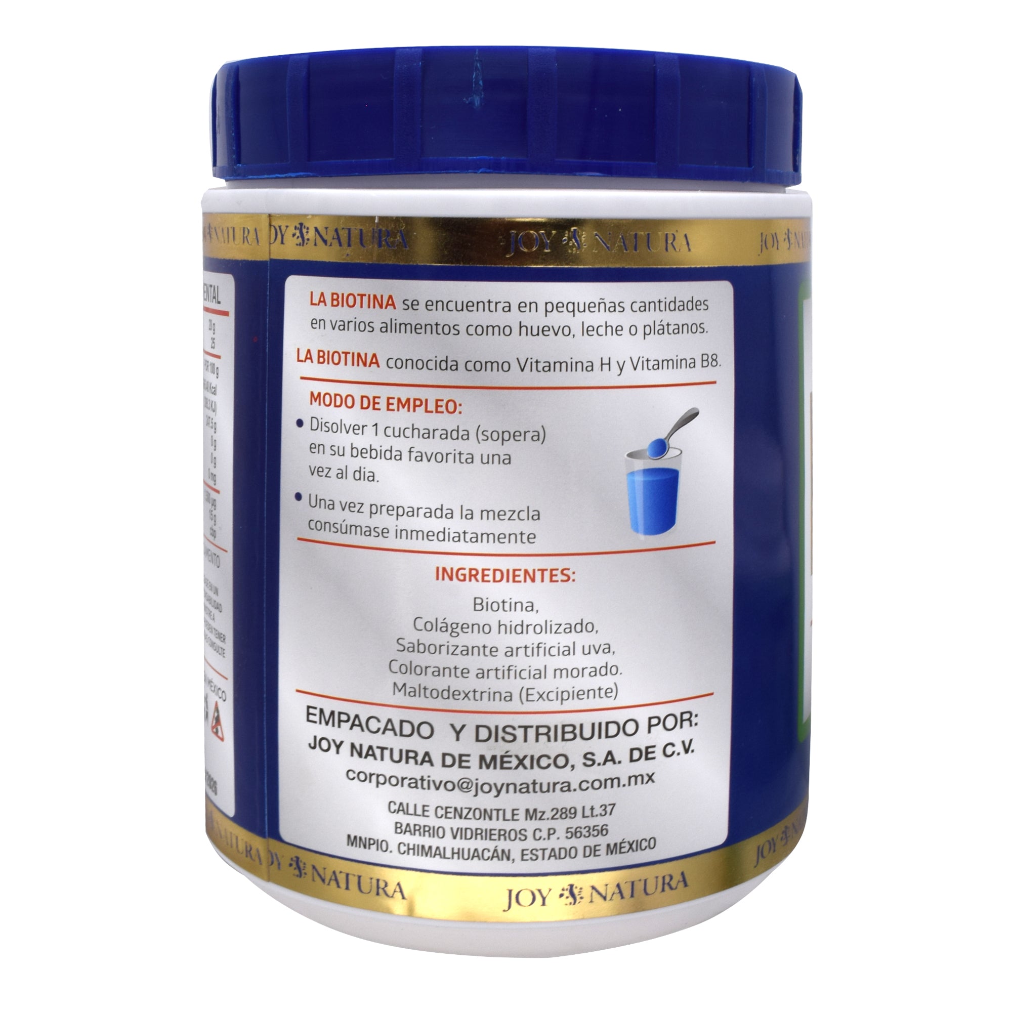 Biotina En Polvo 500 G