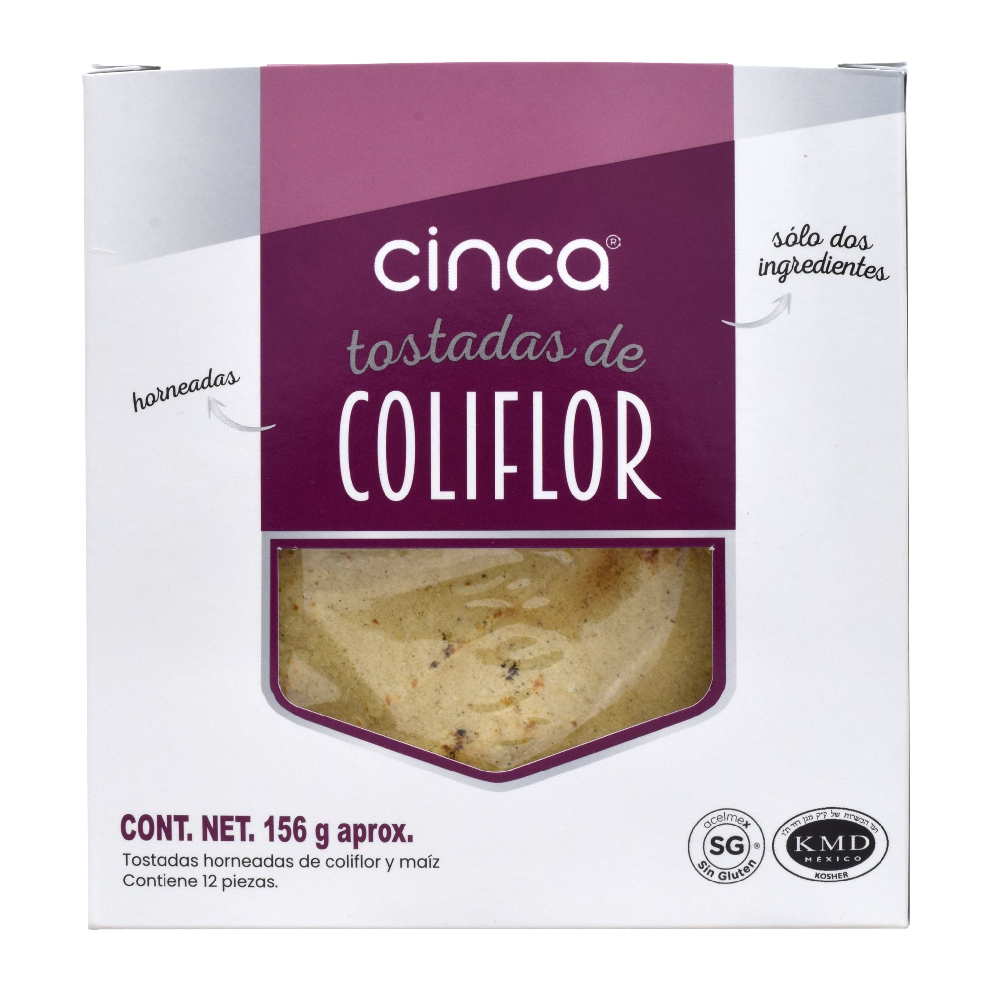 Tostadas De Coliflor 156 G