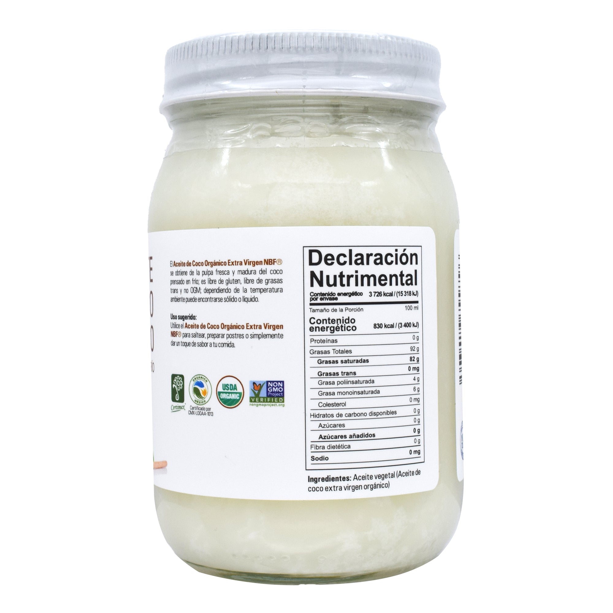 Aceite De Coco 450 Ml