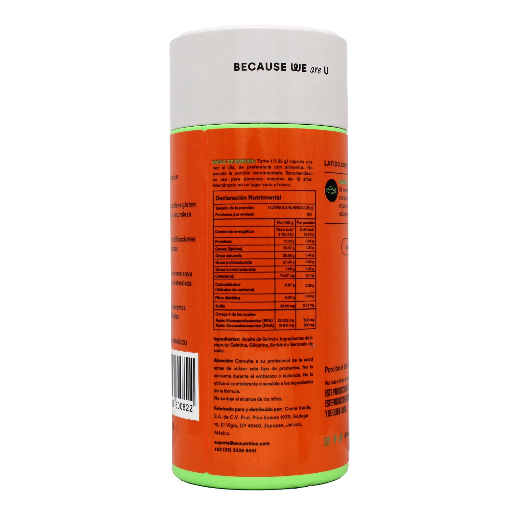 Omega 3 Aceite De Salmon 100 Cap