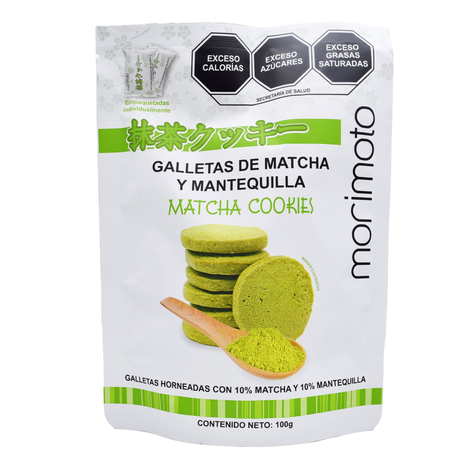 Galletas Matcha Mantequilla 100 G