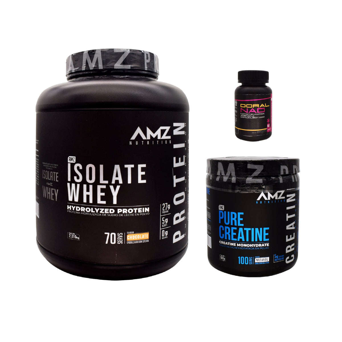Kit AMZ (Proteína + Creatina + NAD)