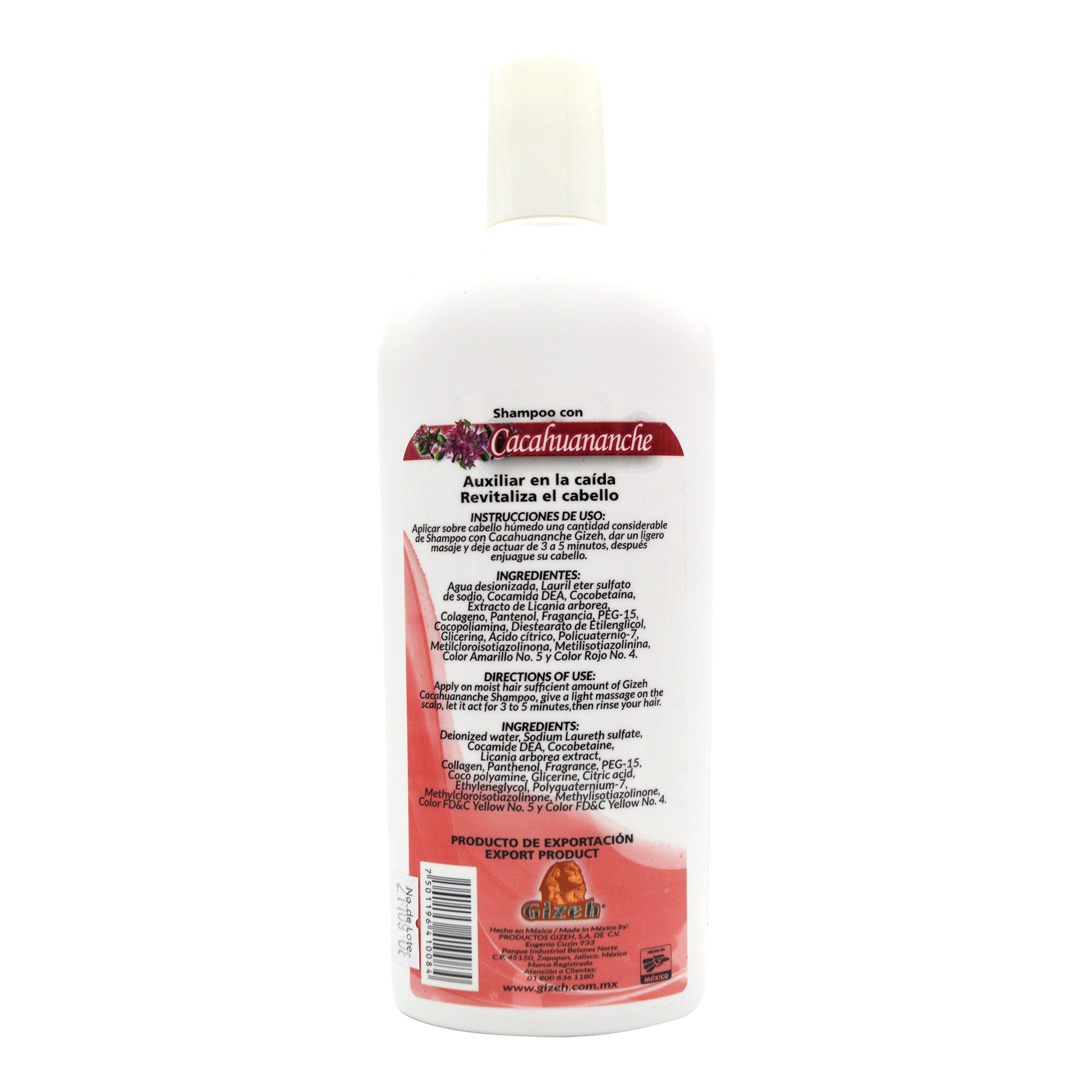 Shampoo Cacahuananche 500 Ml