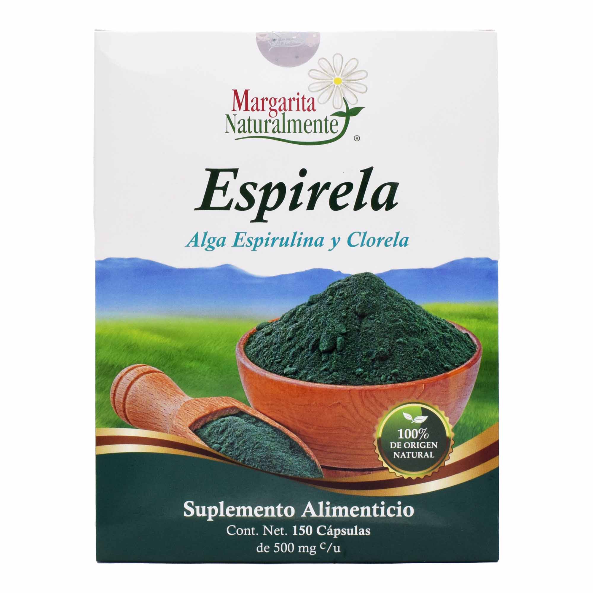 Alga Espirulina Y Clorela 150 Caps