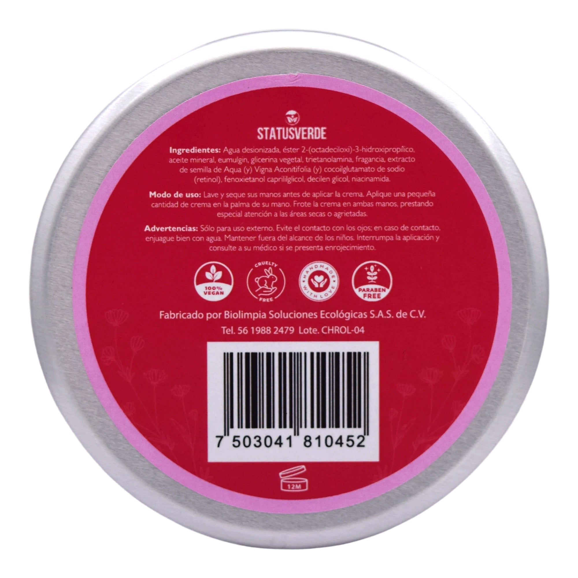 Crema Niacinamida Retinol 200 G