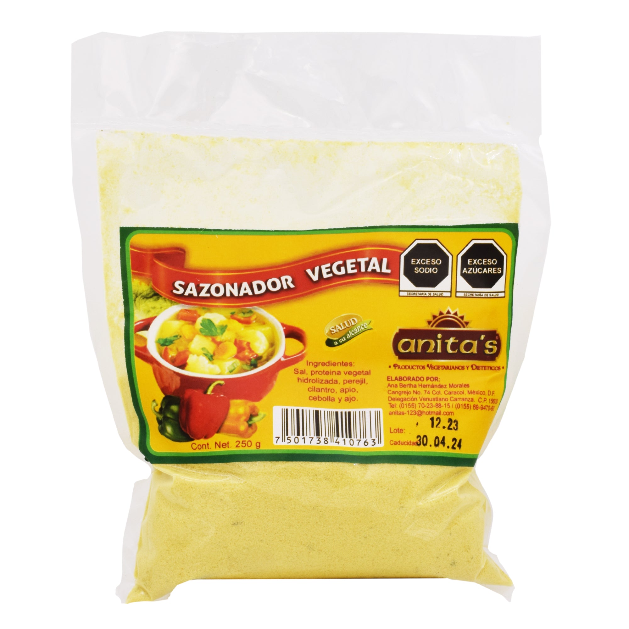 Sazonador Vegetal 250 G