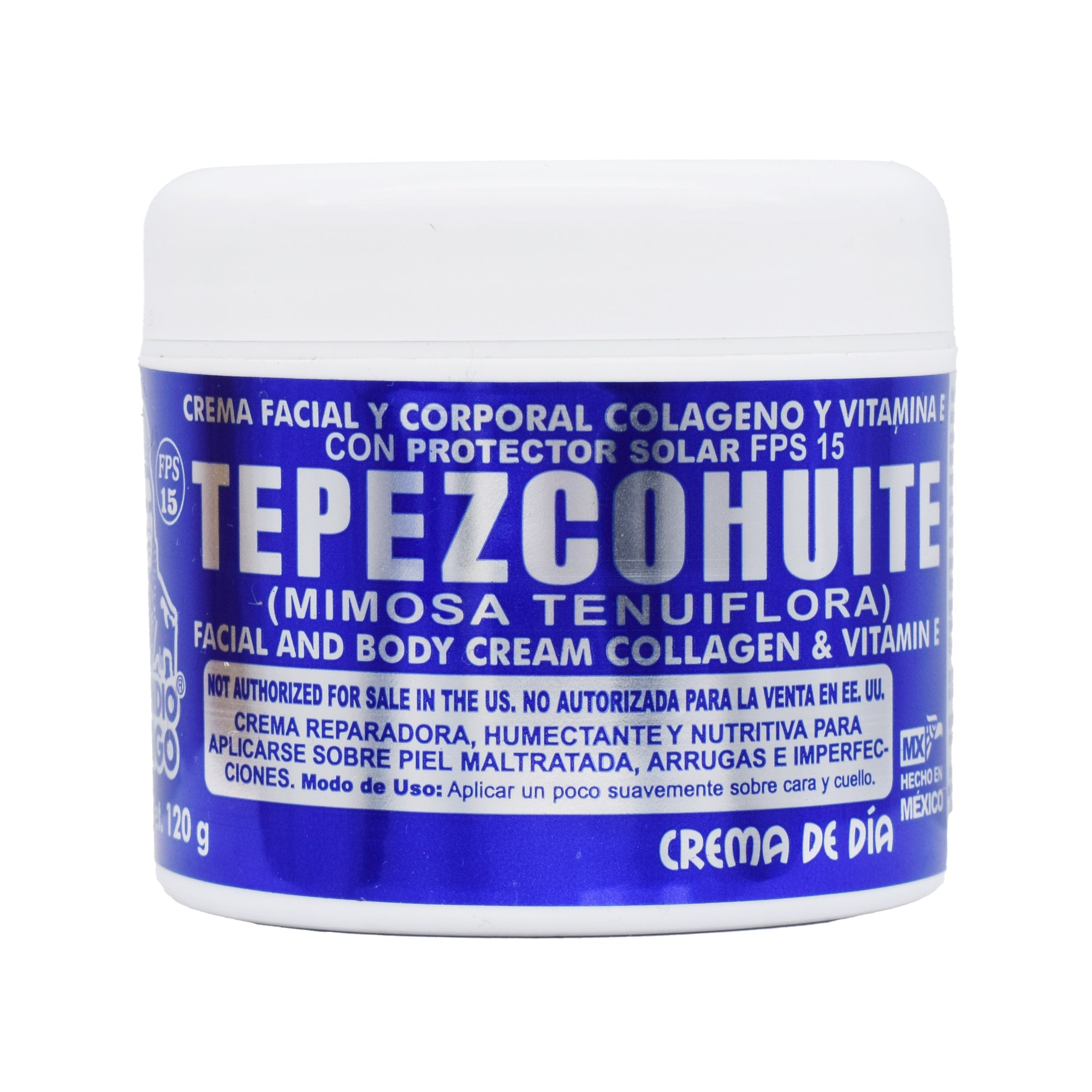 Crema Facial Tepezcohuite Dia 120 G