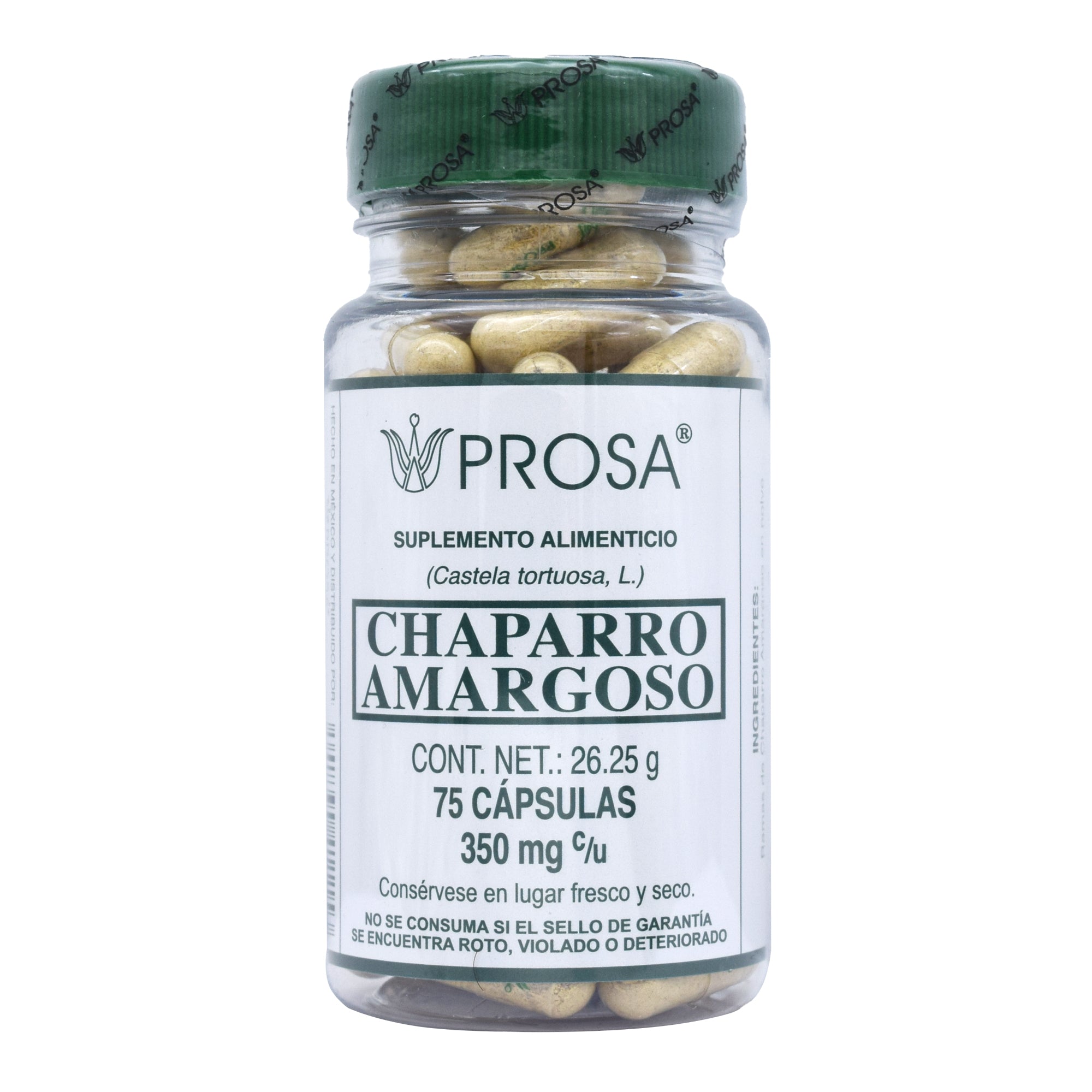 Chaparro Amargoso 75 Cap
