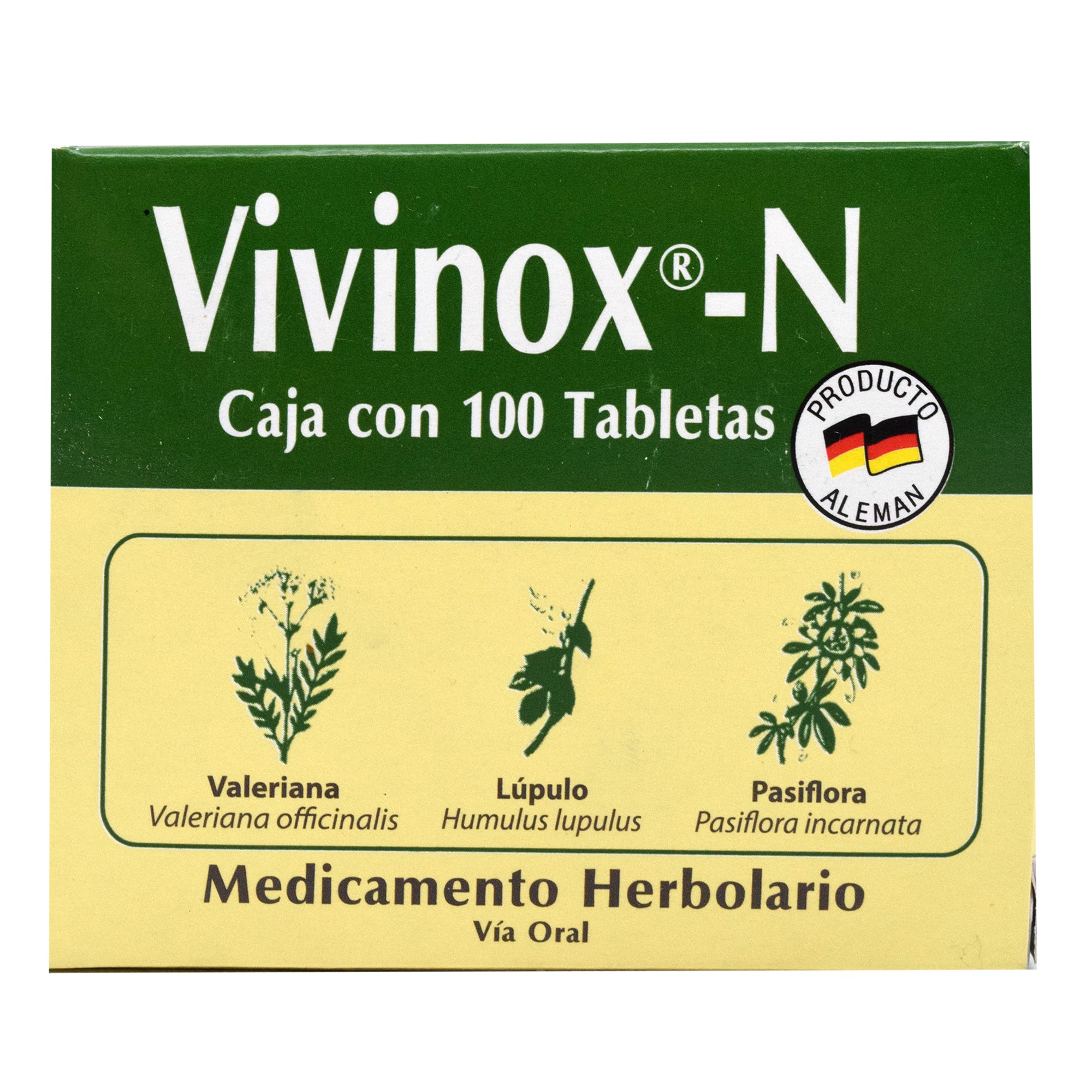 Vivinox 100 grageas