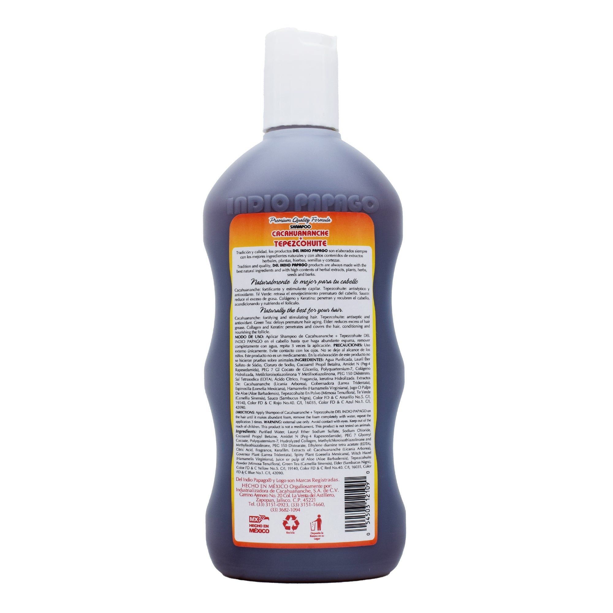 Shampoo Cacahuananche 550 Ml