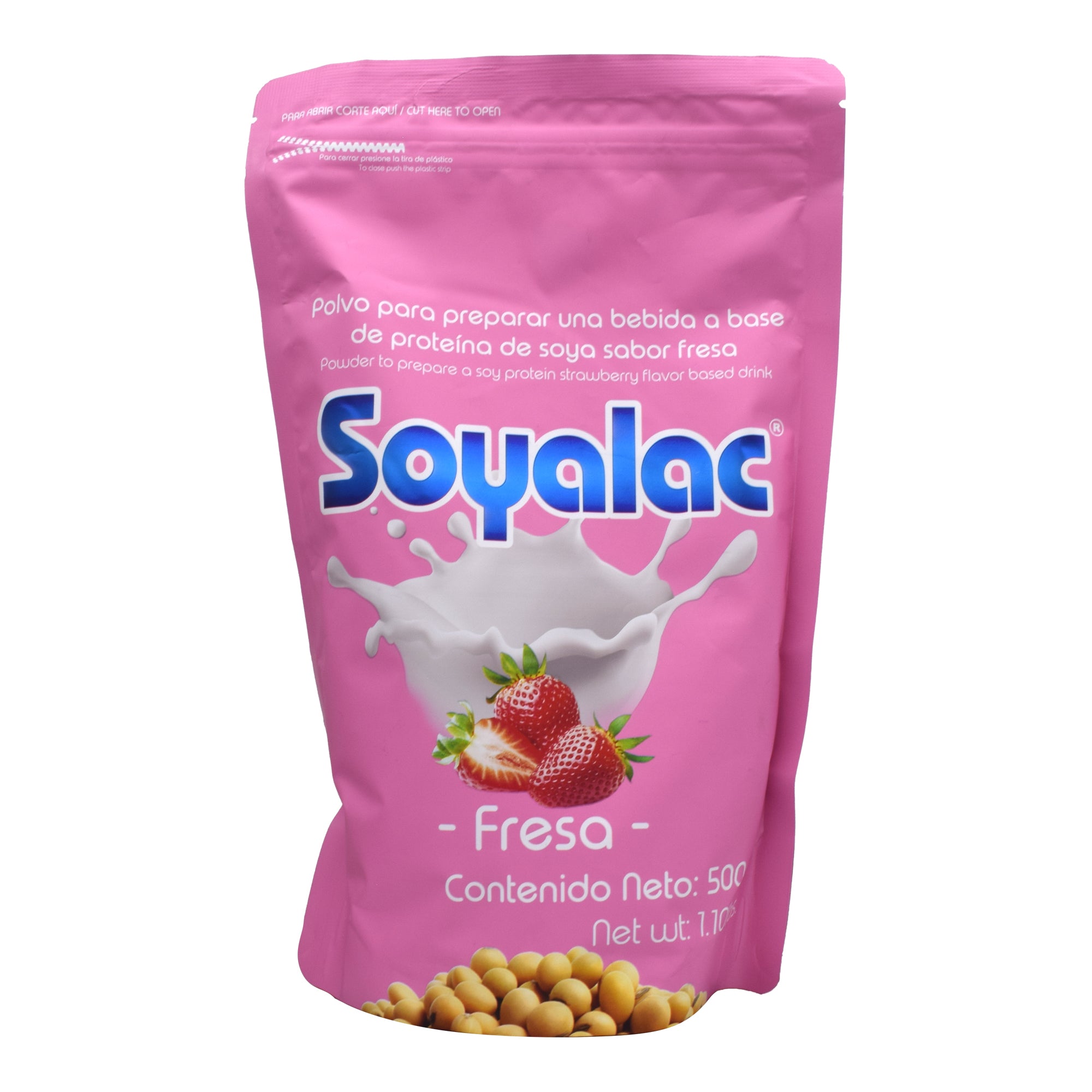 Bebida De Soya Fresa 500 G