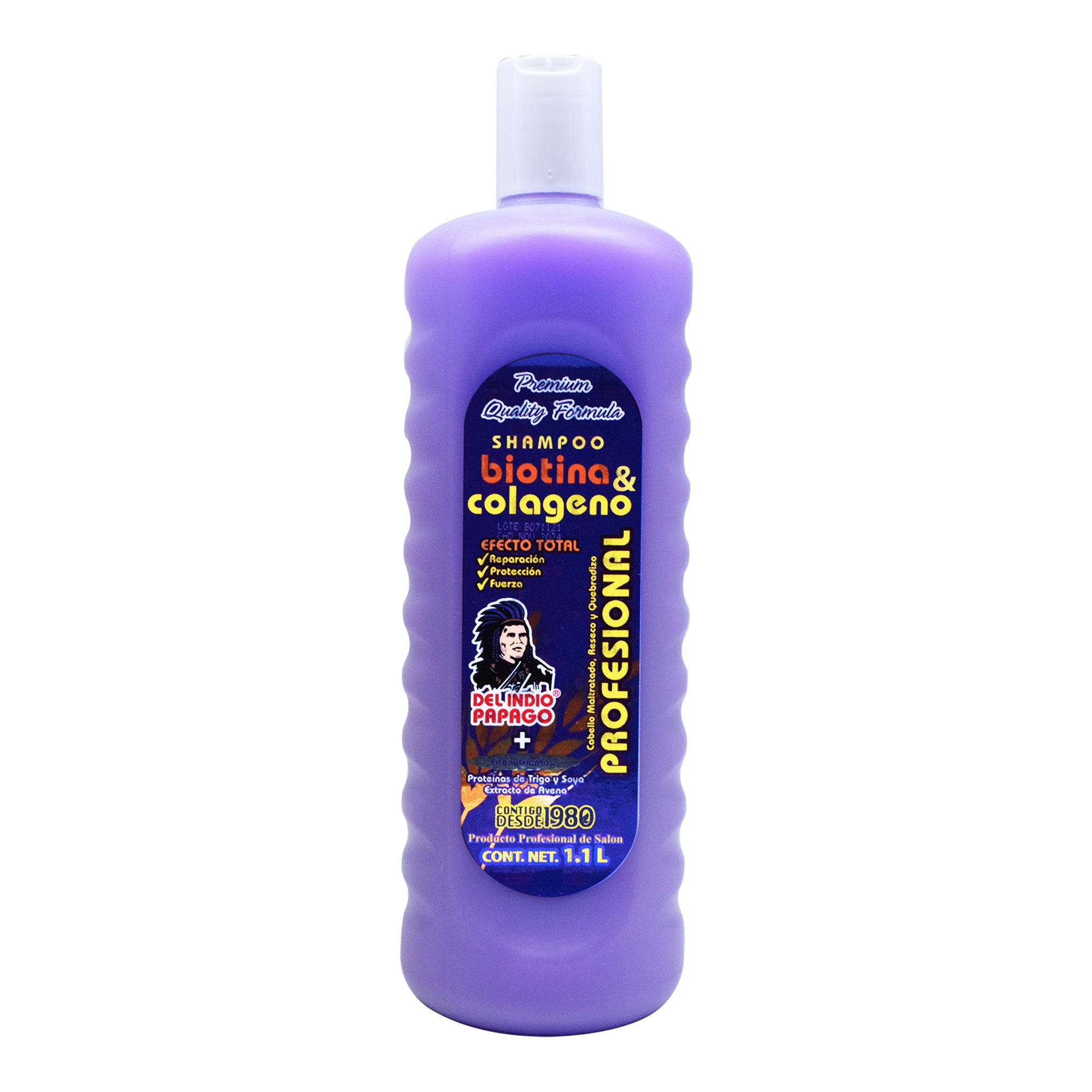 Shampoo biotina y colageno 1.1  l