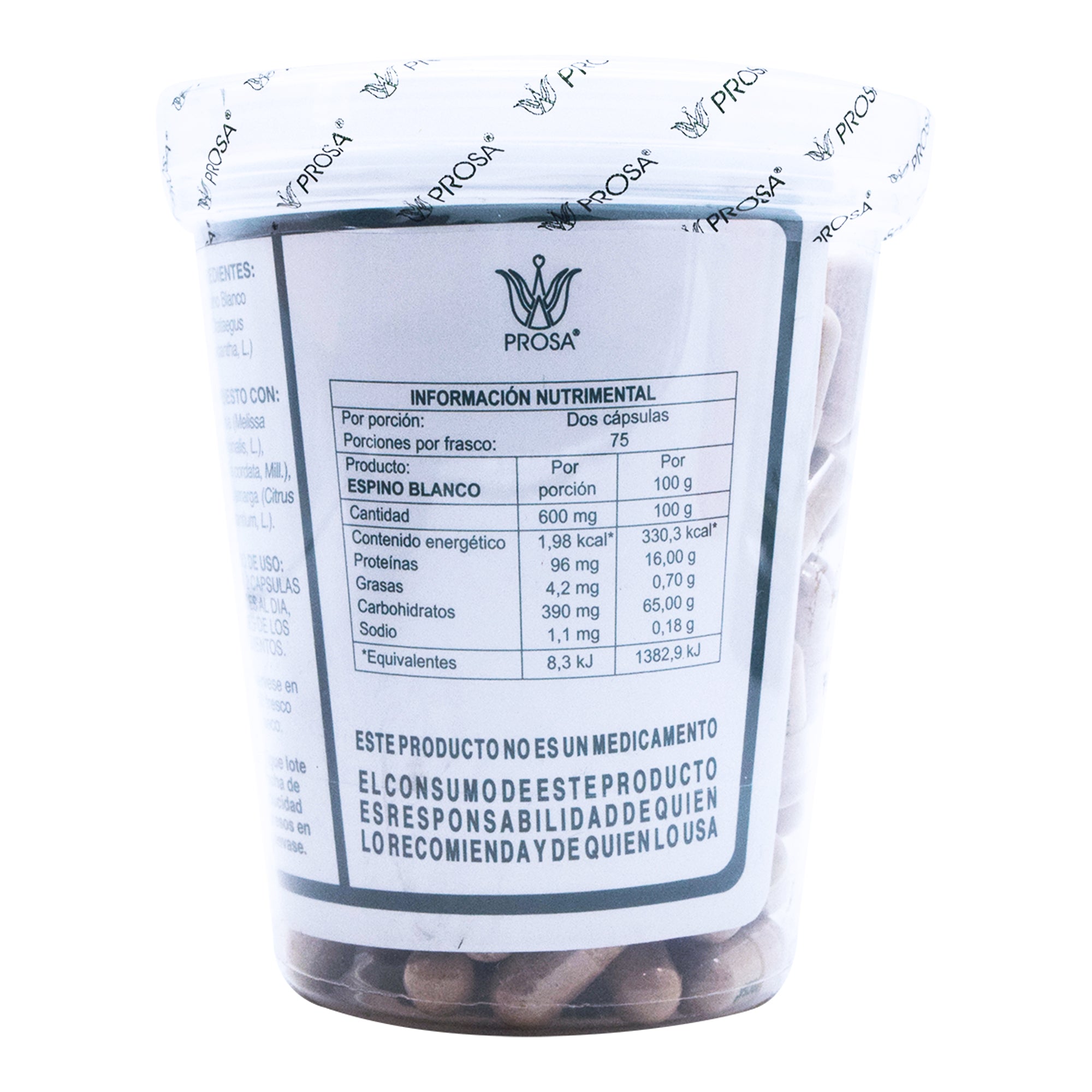 Espino Blanco 150 Cap