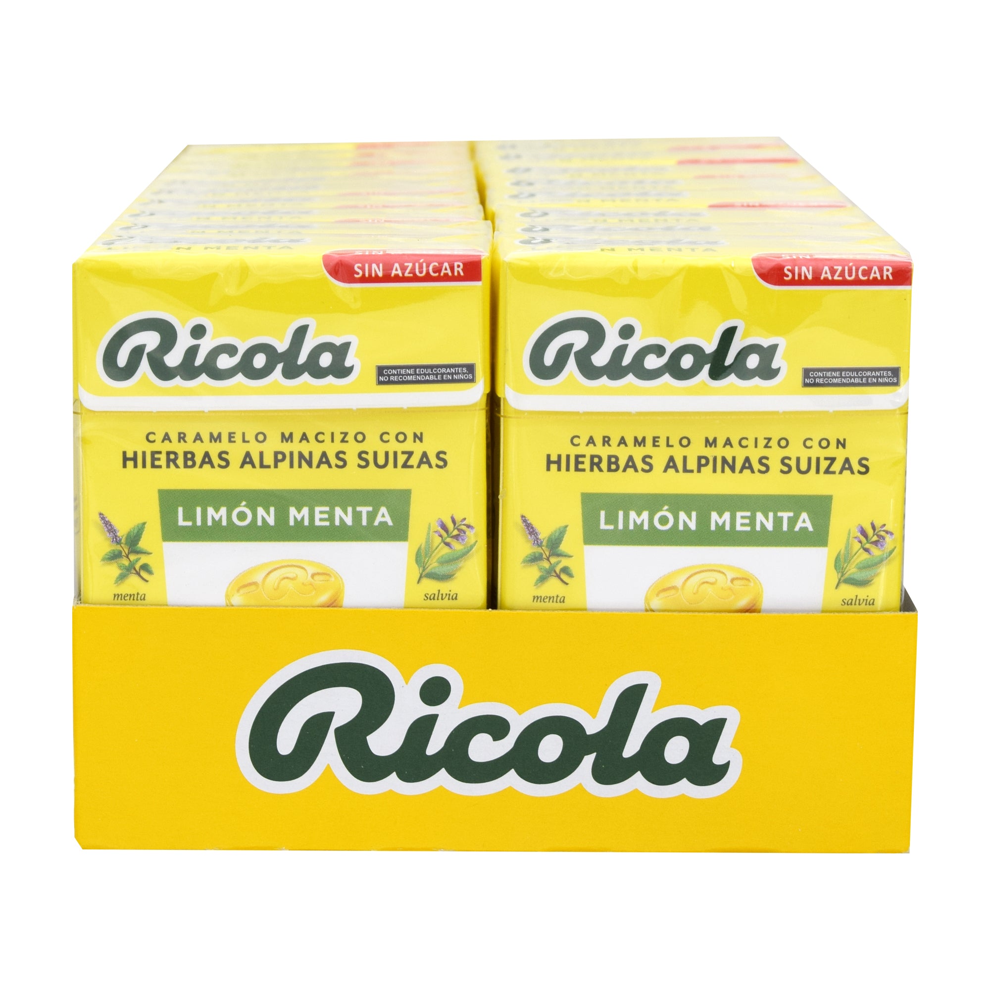 Caramelo Hierbas Limon Menta 27.5 G (Paquete 20)
