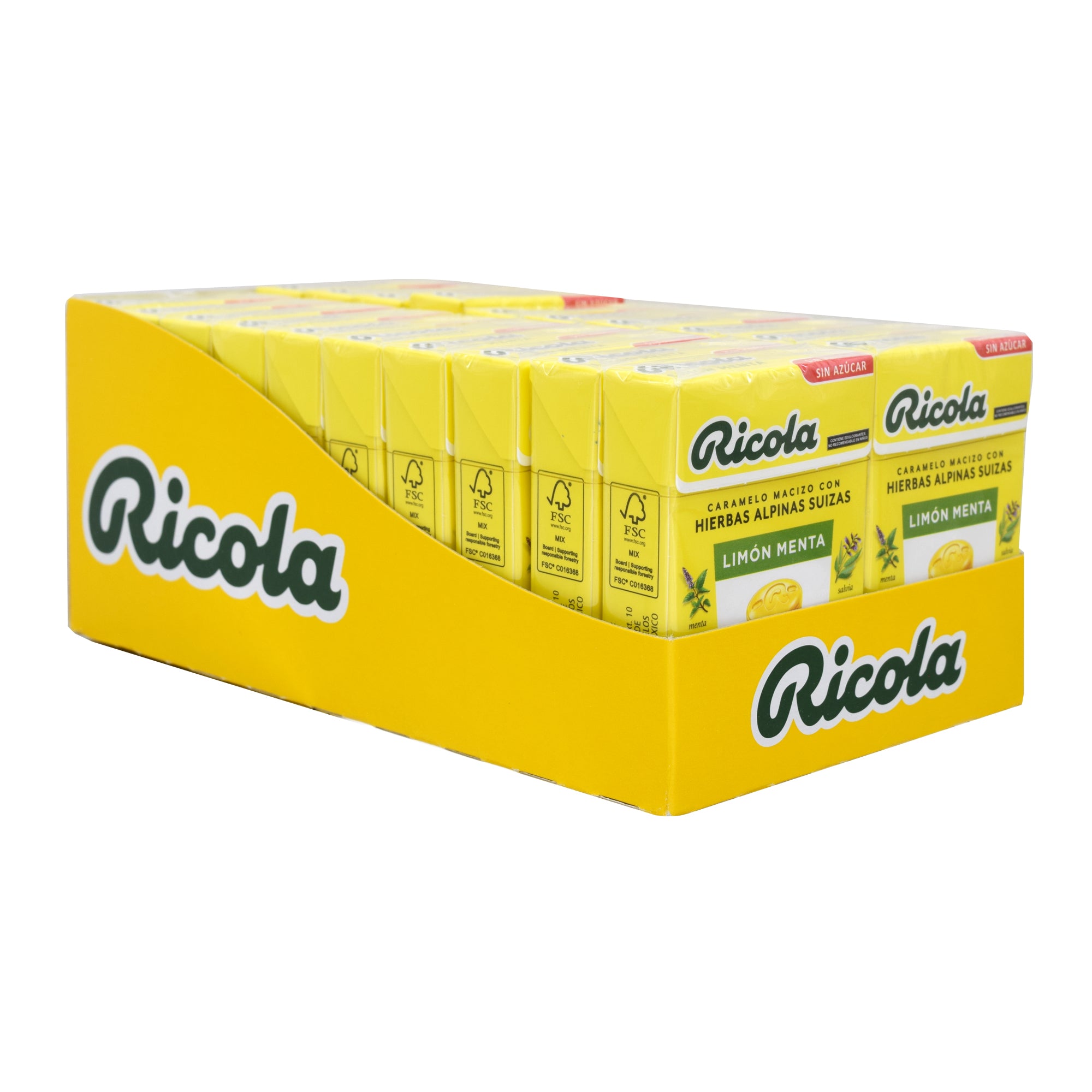 Caramelo Hierbas Limon Menta 27.5 G (Paquete 20)