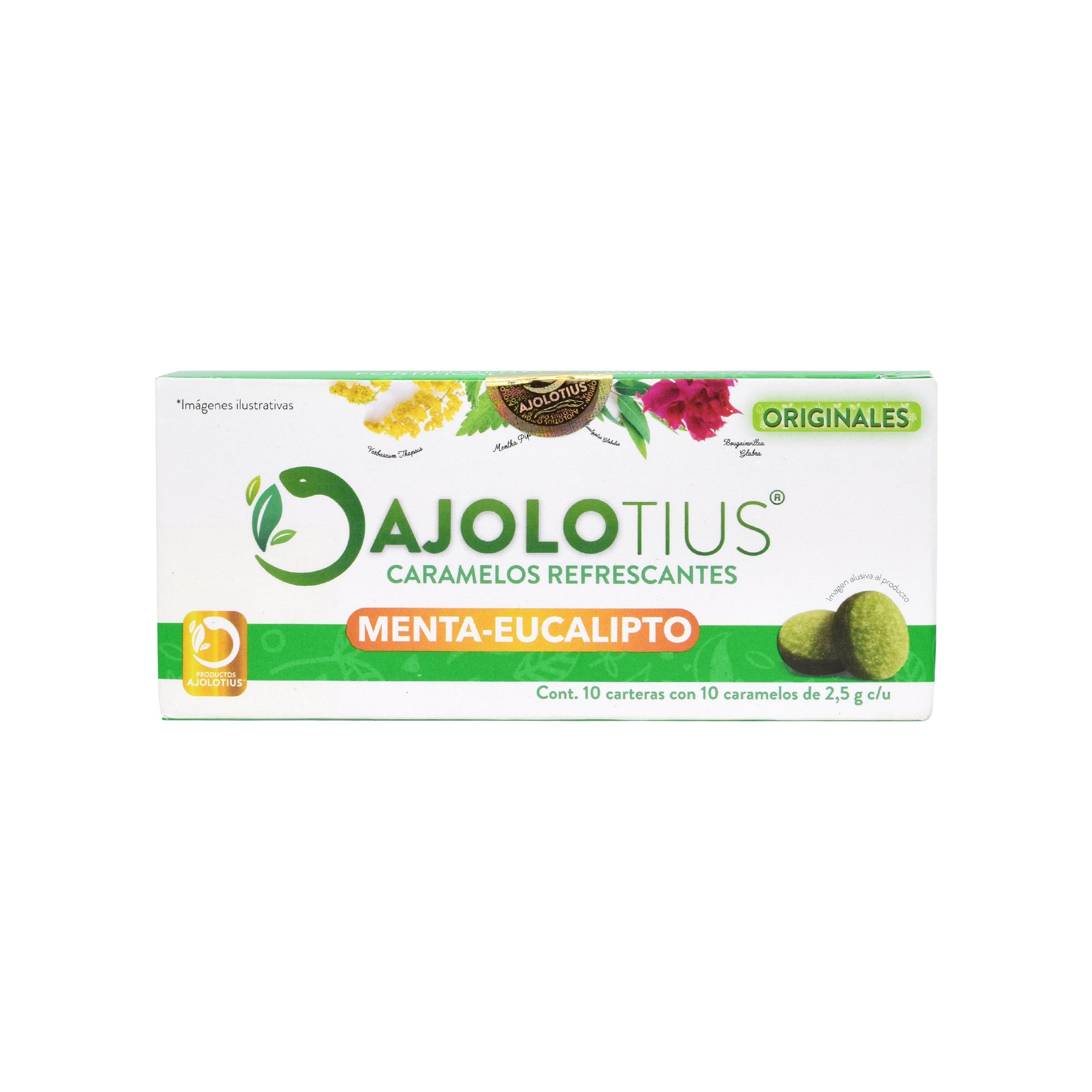 Pastillas Menta Eucalipto Blister 10 Pza (Paquete 10)