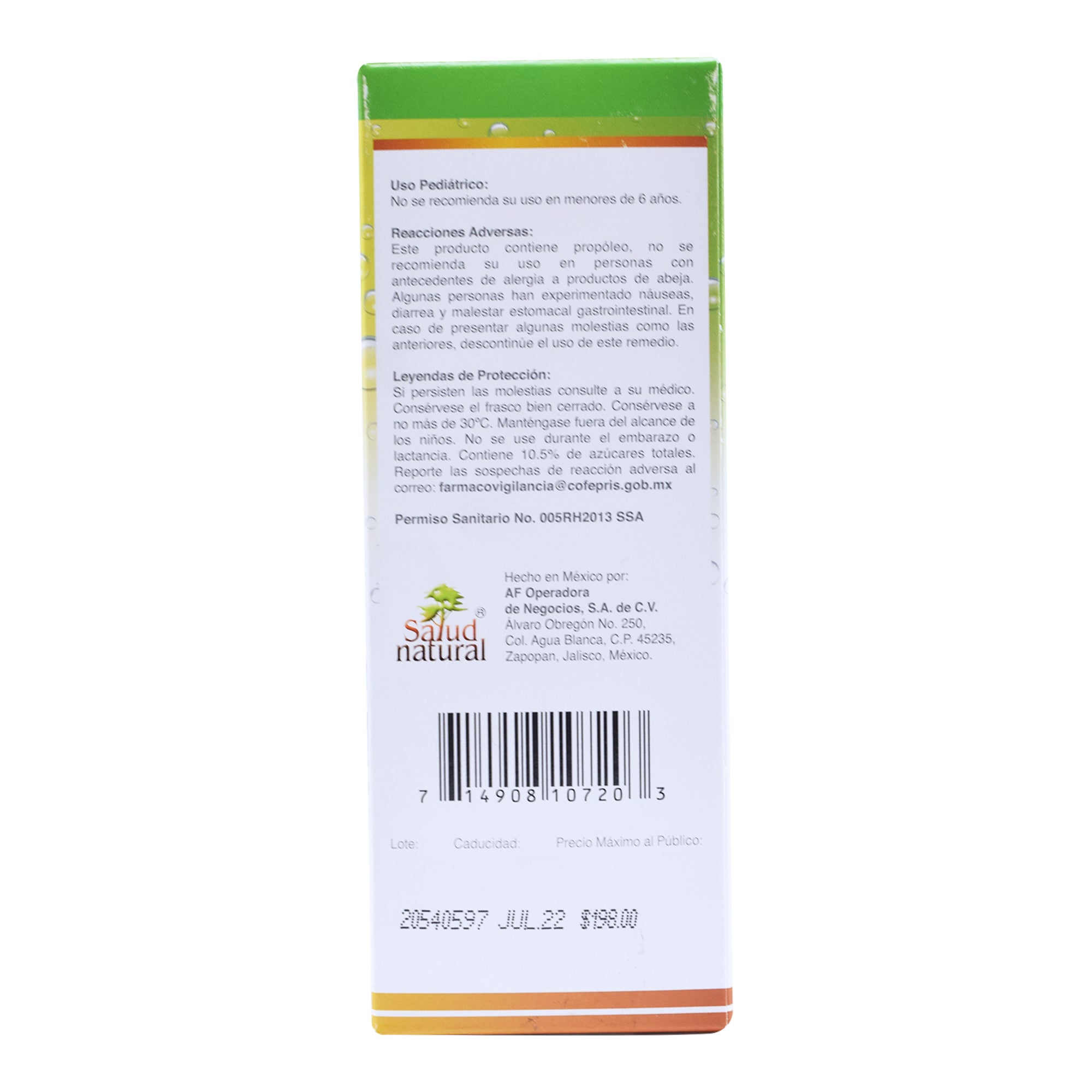 Jarabe Eucalin Agave 250 Ml