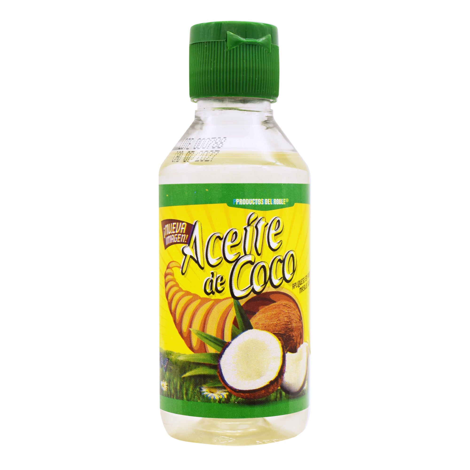 Aceite de coco 120 ml productos del roble - Súper Naturista