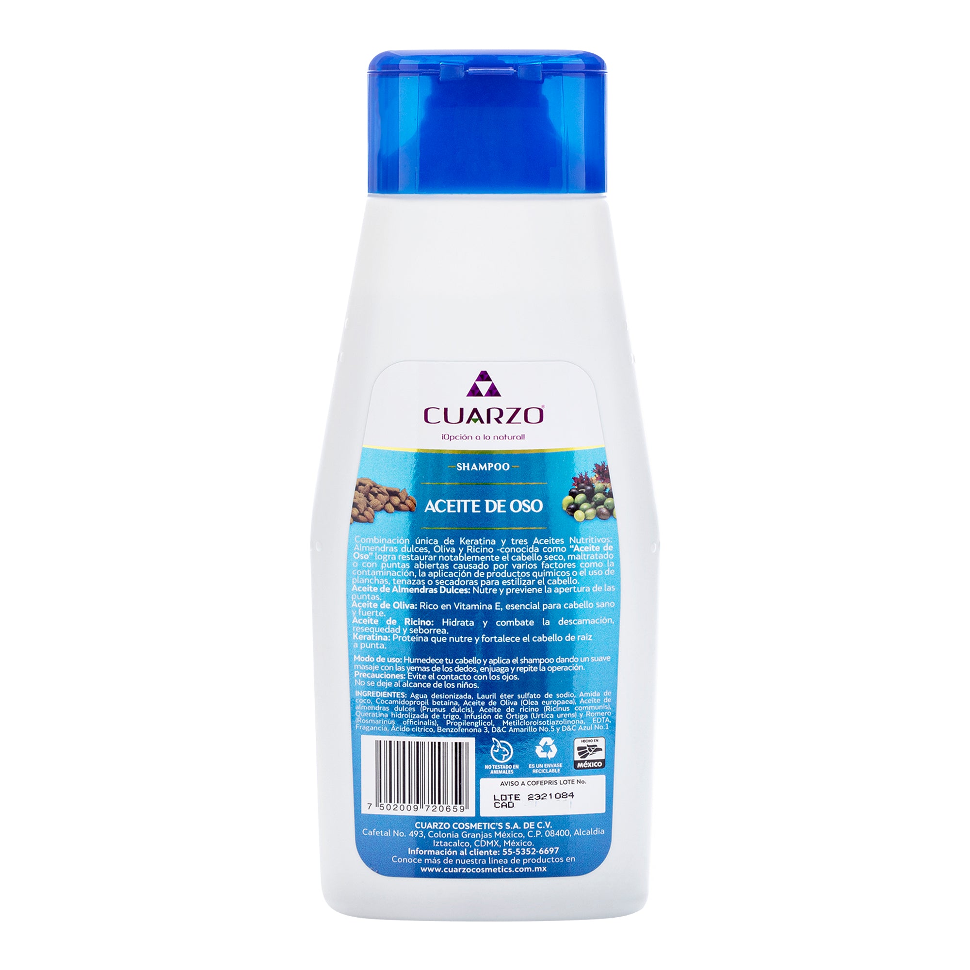 Shampoo aceite de oso 500 ml