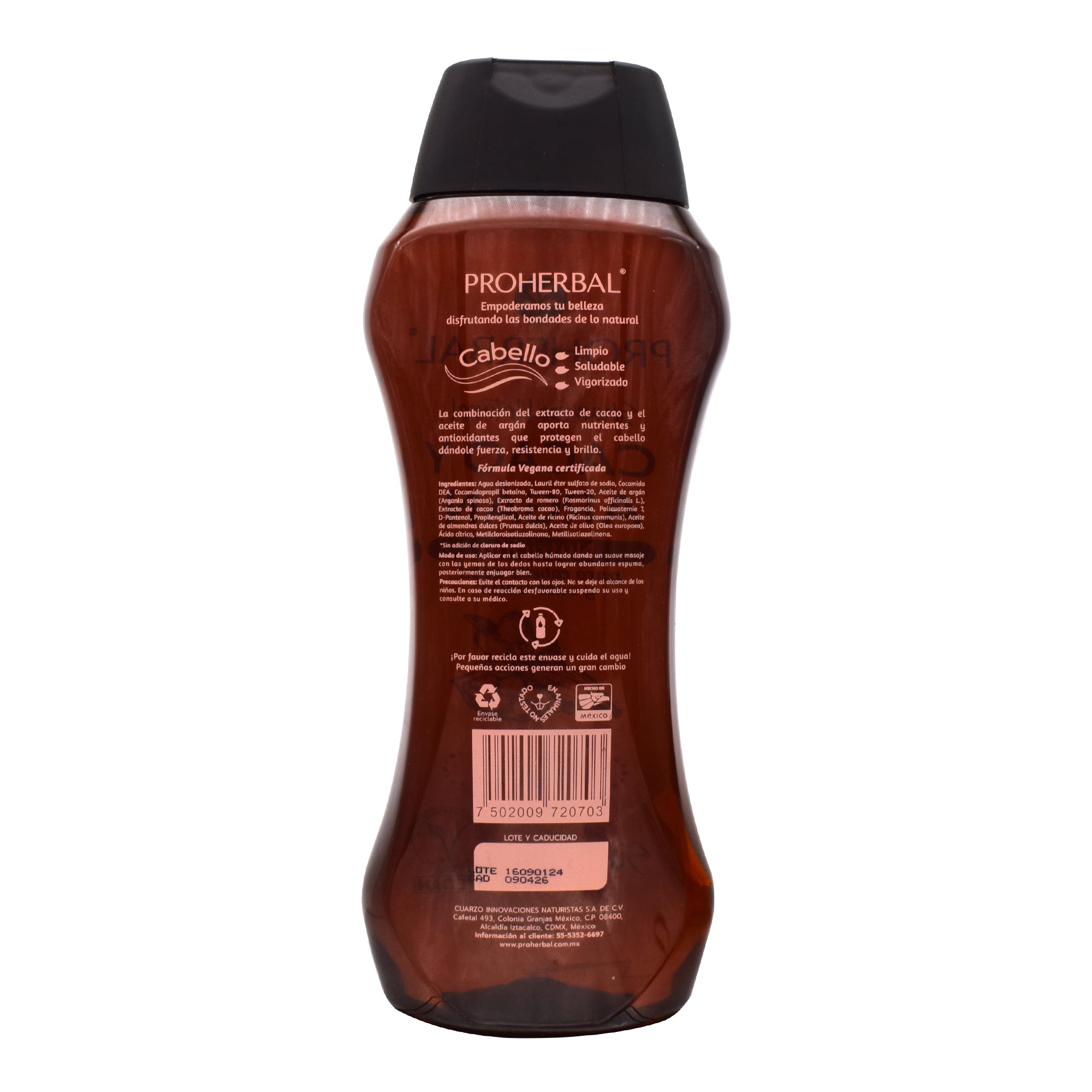 Shampoo Cacao Y Argan 700 Ml