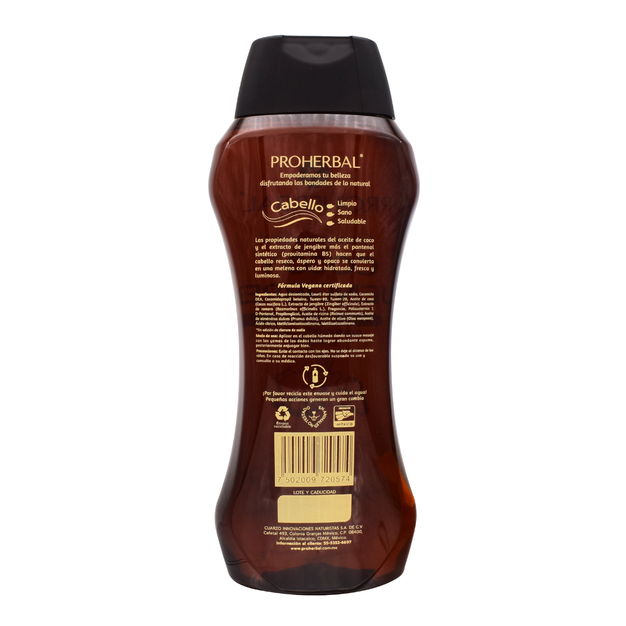 Shampoo Coco Y Jengibre 700 Ml