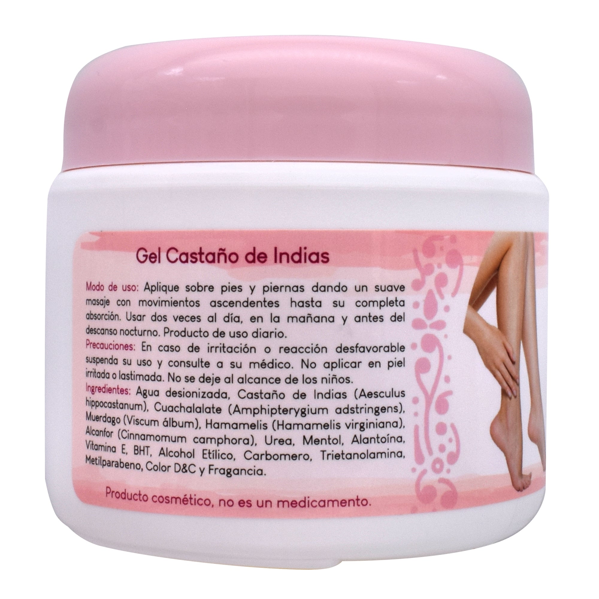 Gel Castaño Indias 450 G