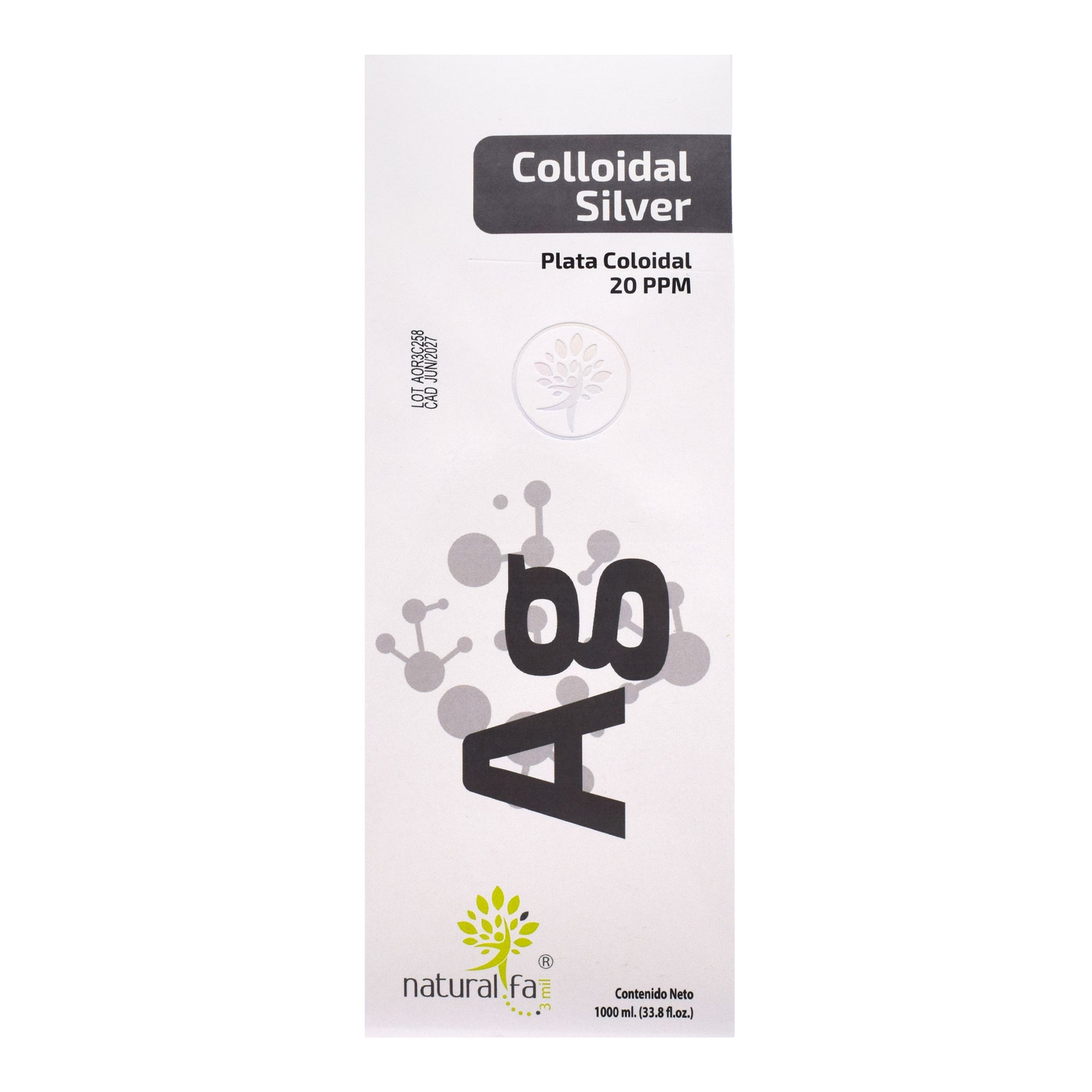 Plata Coloidal 1 L