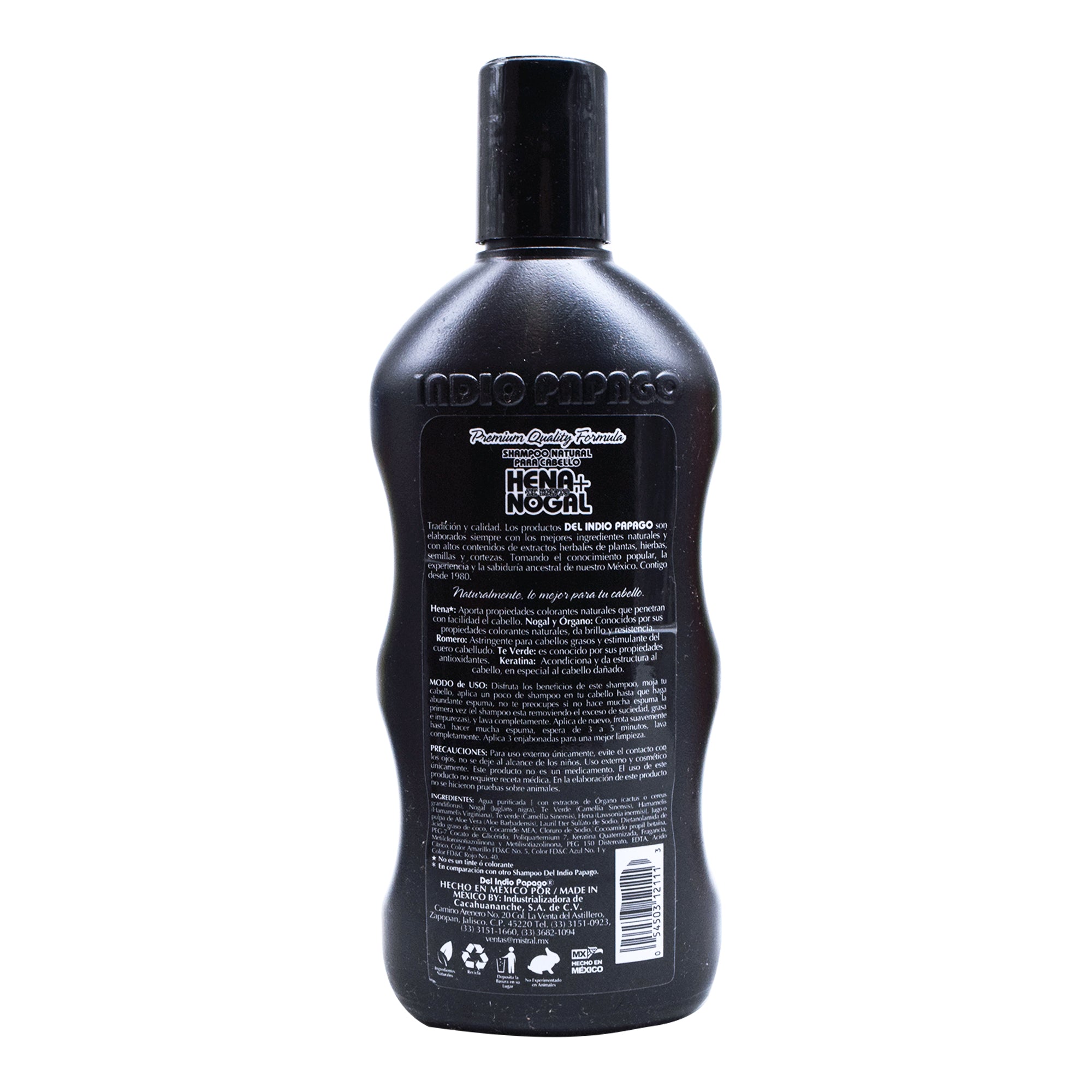 Shampoo hena nogal 550 ml