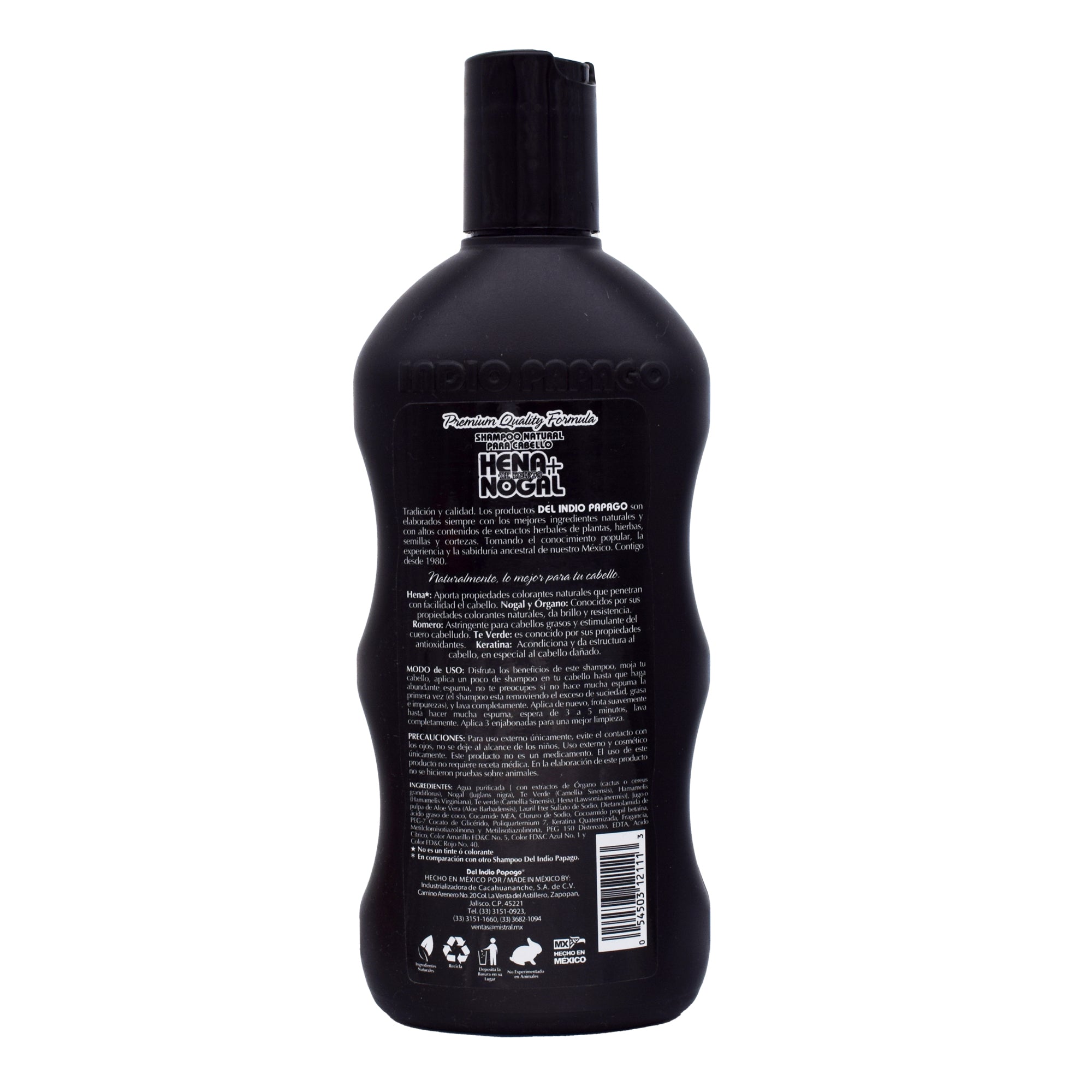 Shampoo Hena Nogal 550 Ml
