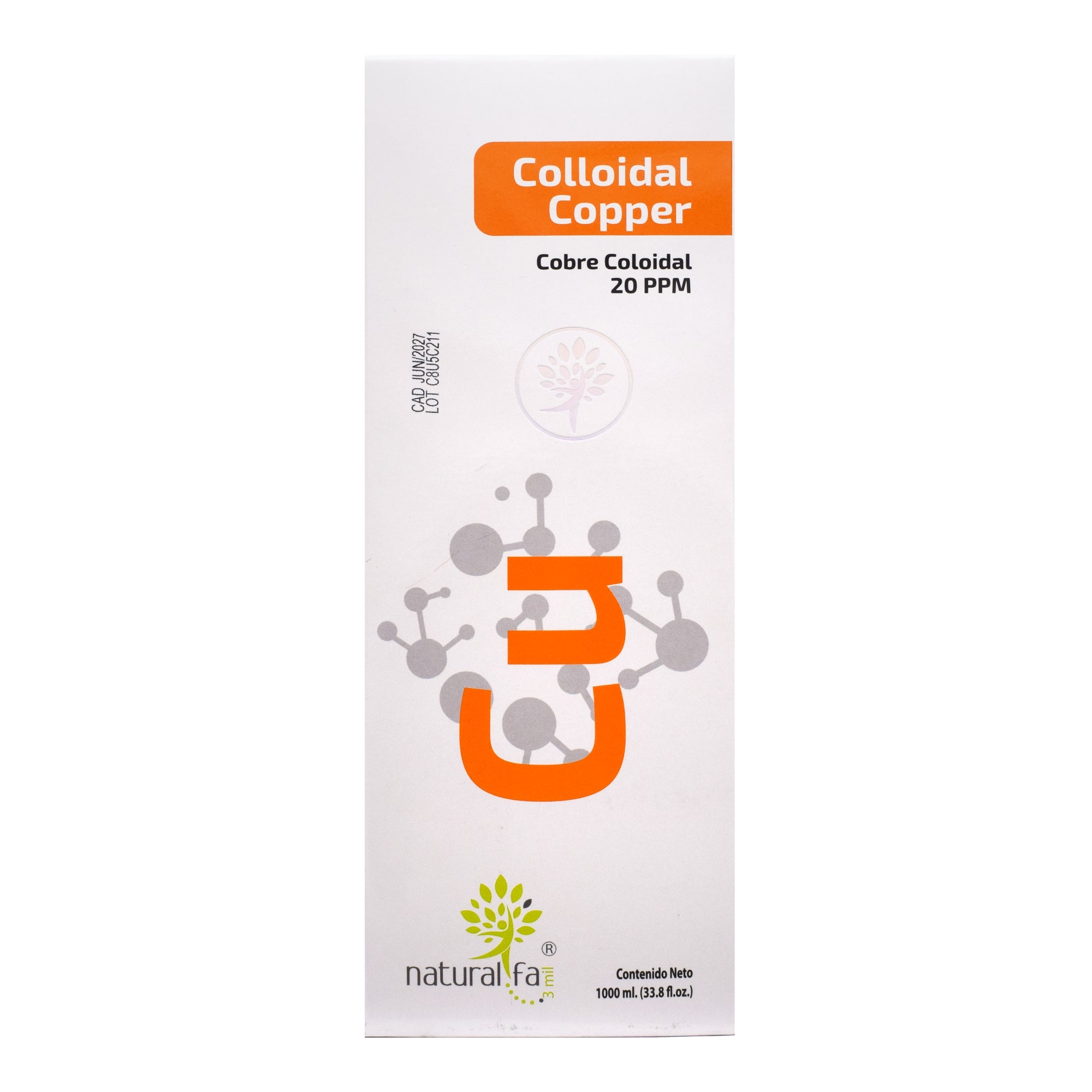 Cobre Coloidal 1 L