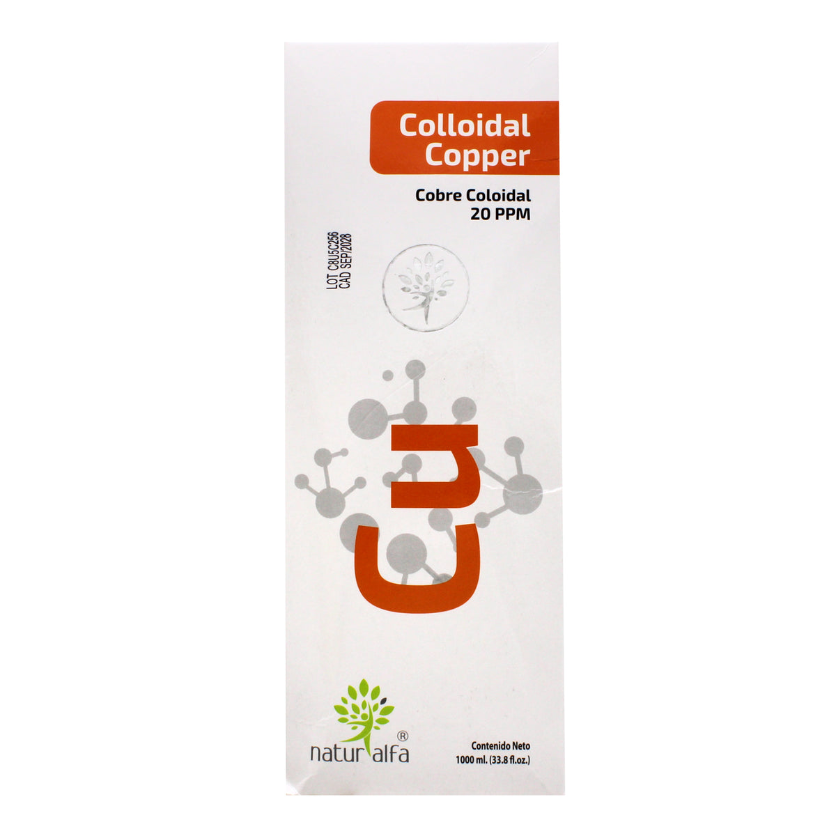 Cobre Coloidal 1 L
