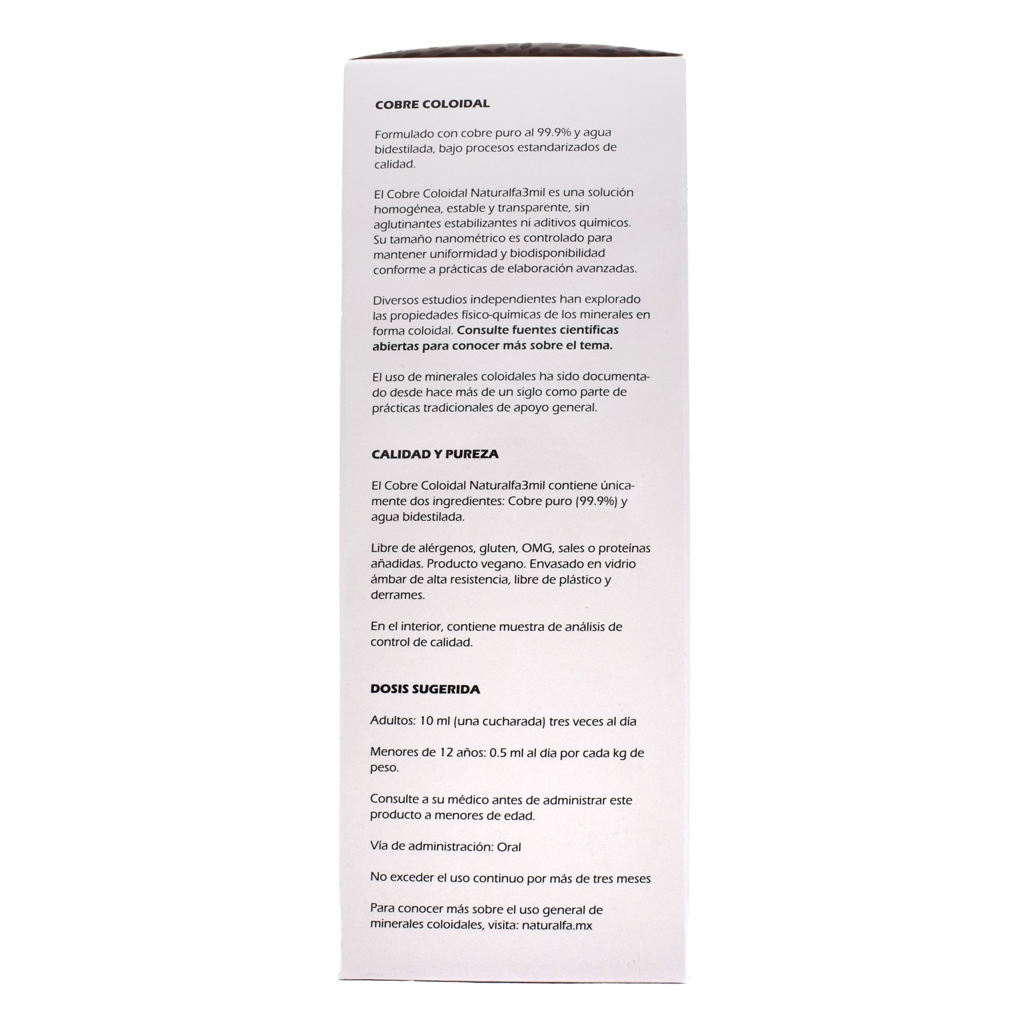 Cobre Coloidal 1 L