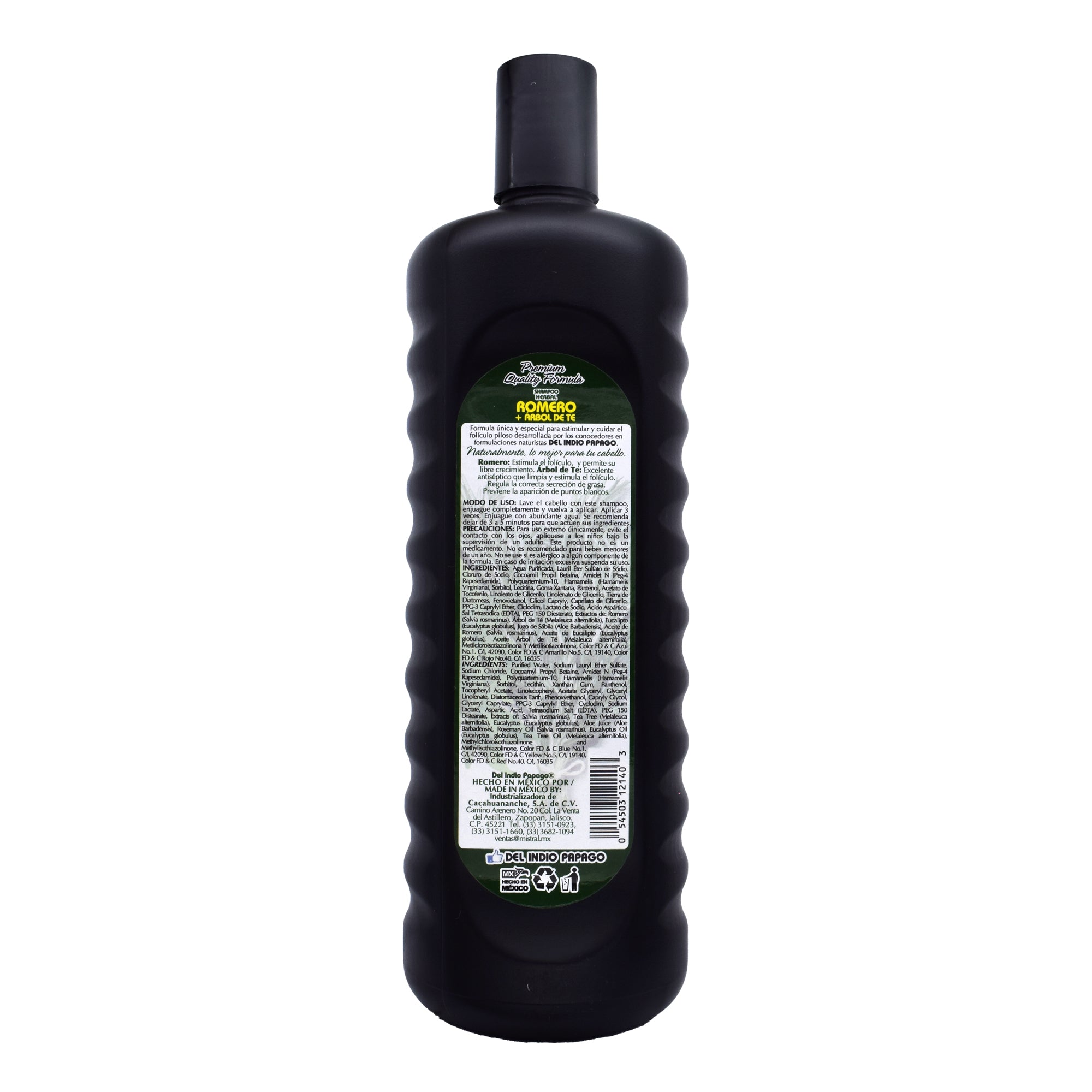 Shampoo Romero Y Arbol De Te 1.1  L