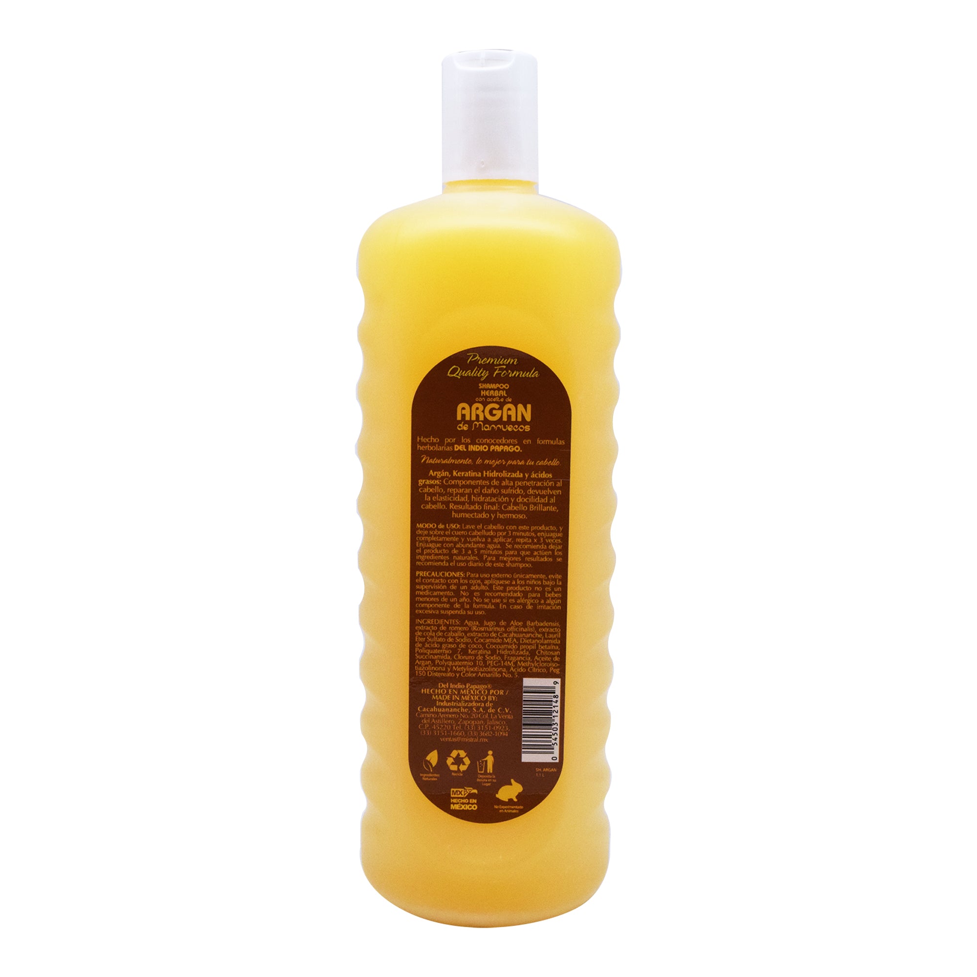 Shampoo aceite de argan 1.1  l