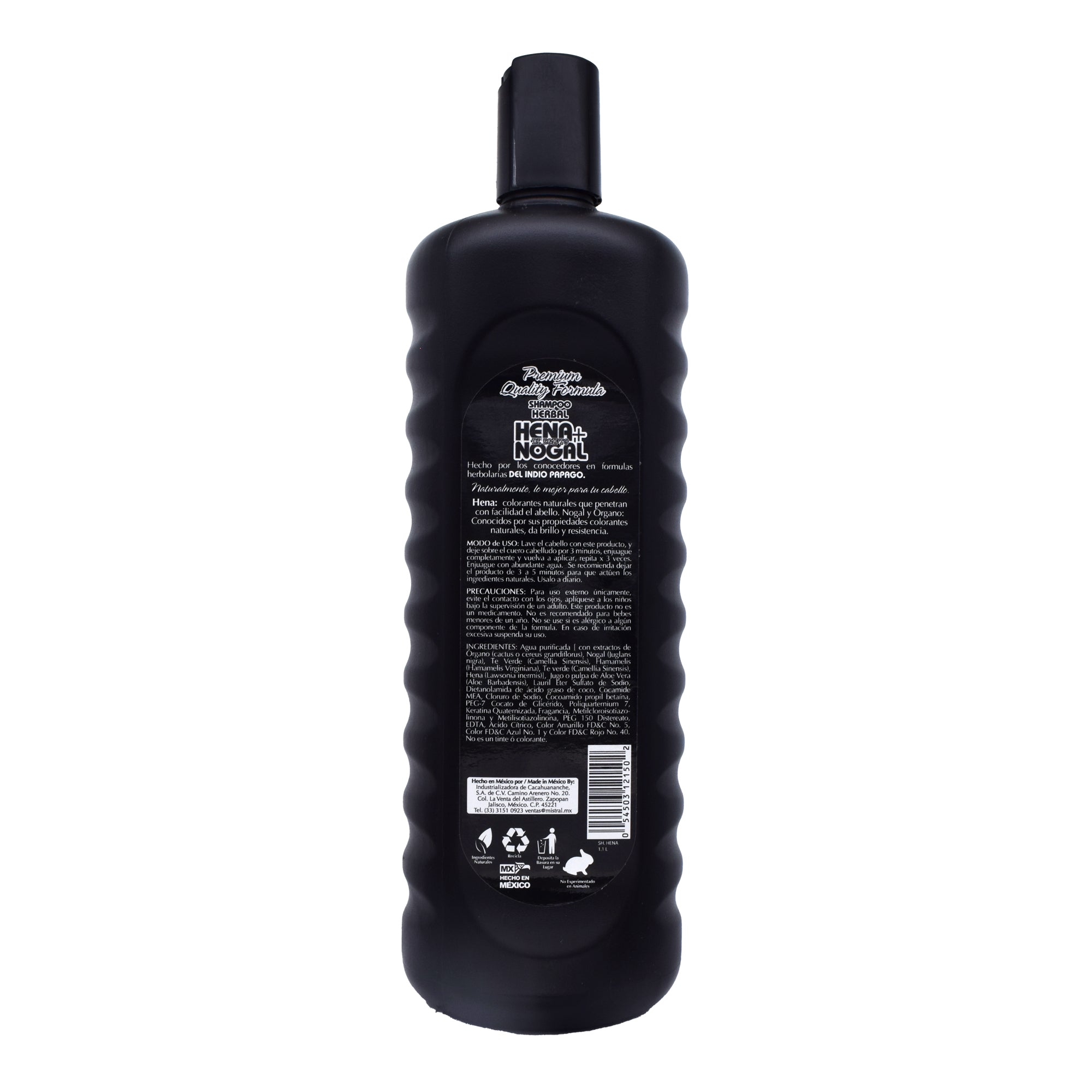 Shampoo Hena Y Nogal 1.1 L