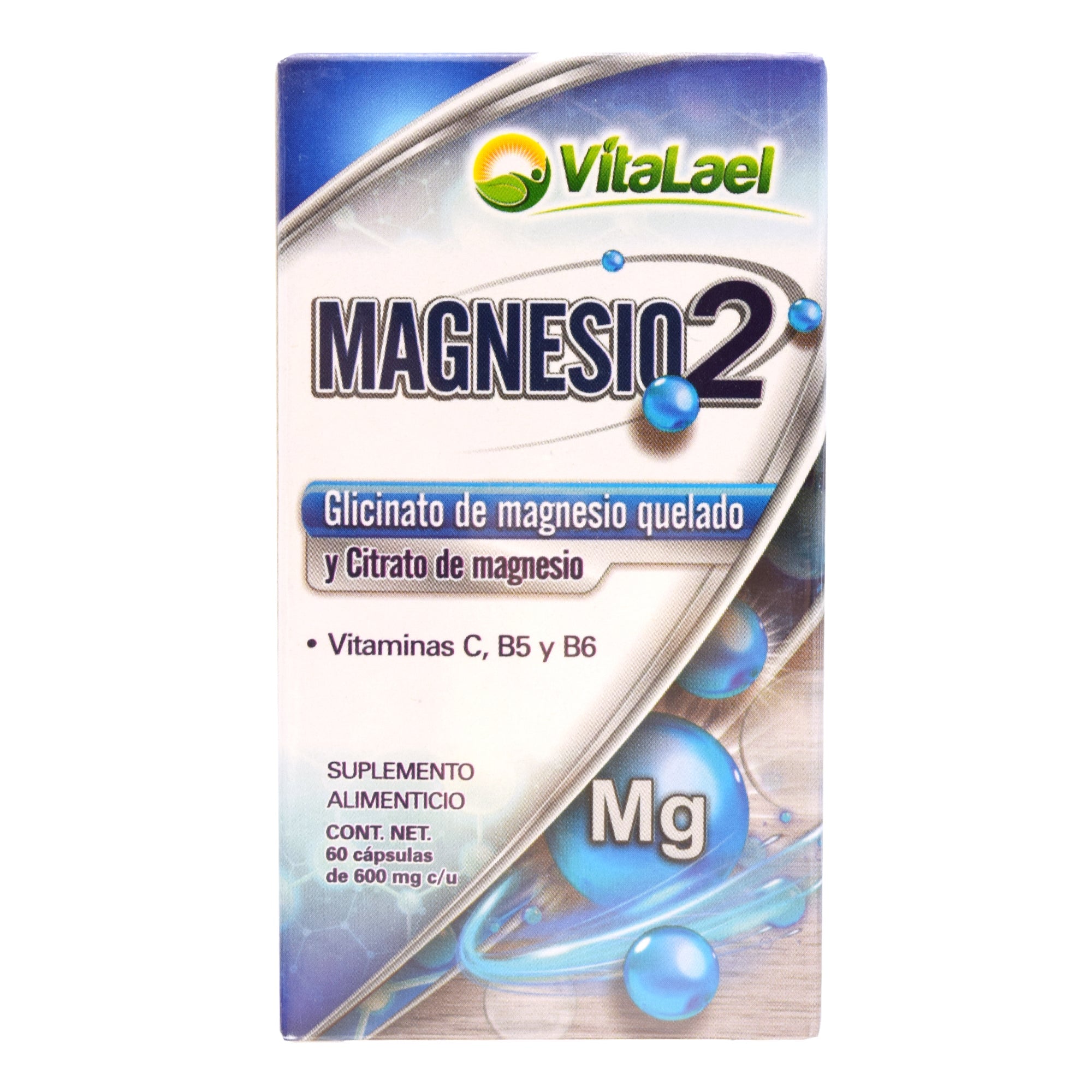 Glicinato Citrato Magnesio 60 Cap