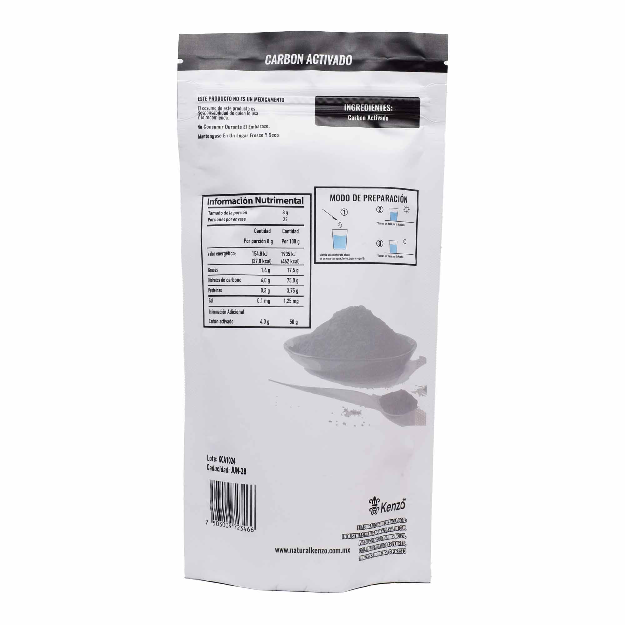 Carbon Activado 200 G