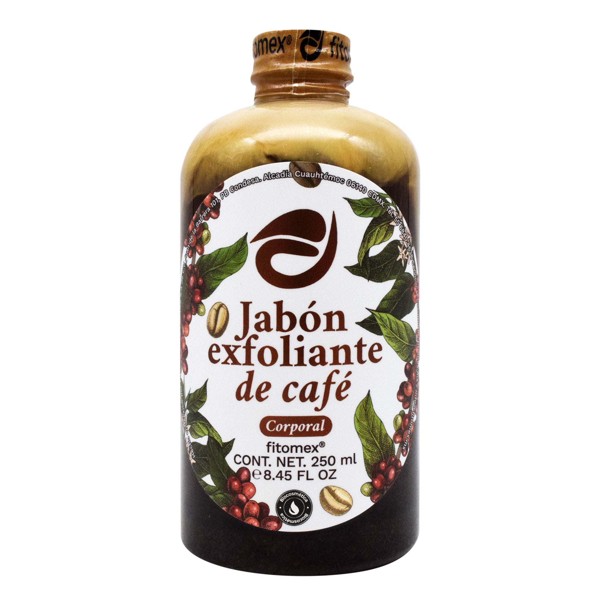 Jabon exfoliante de café 250 ml