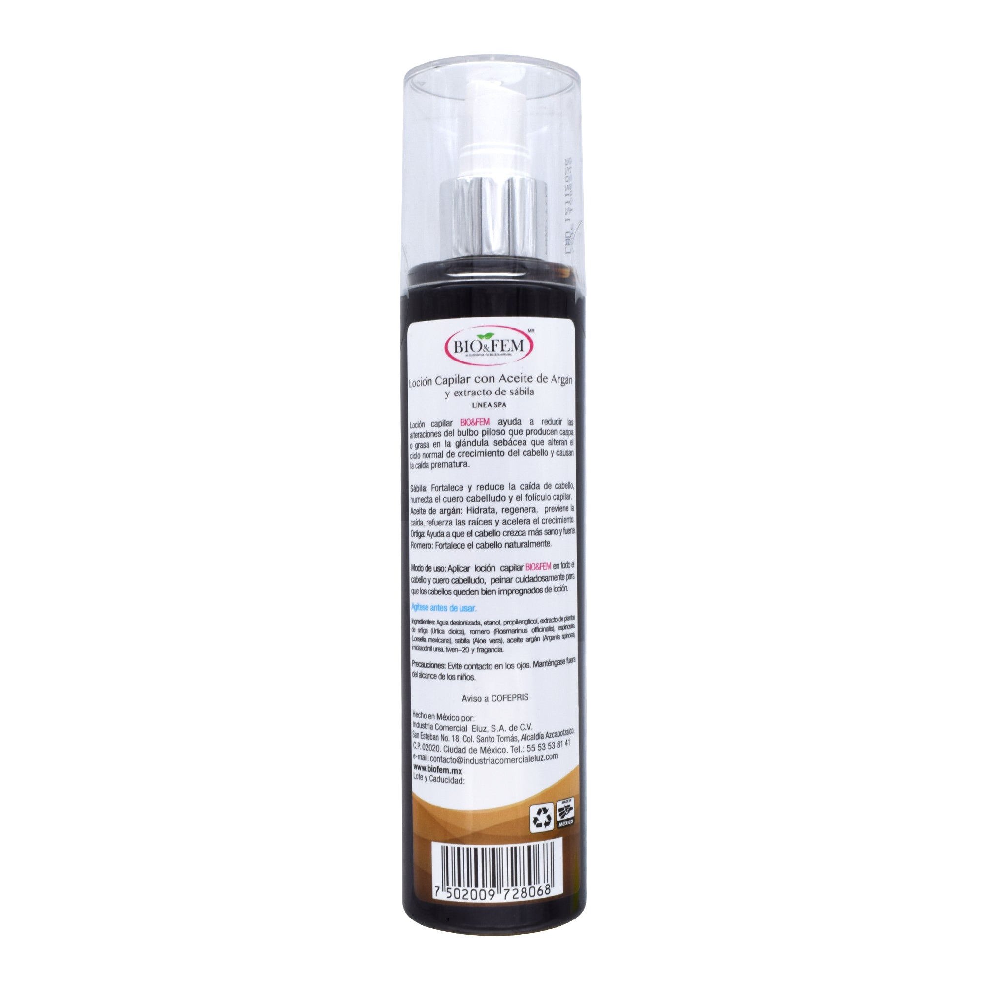 Locion Capilar De 250 Ml
