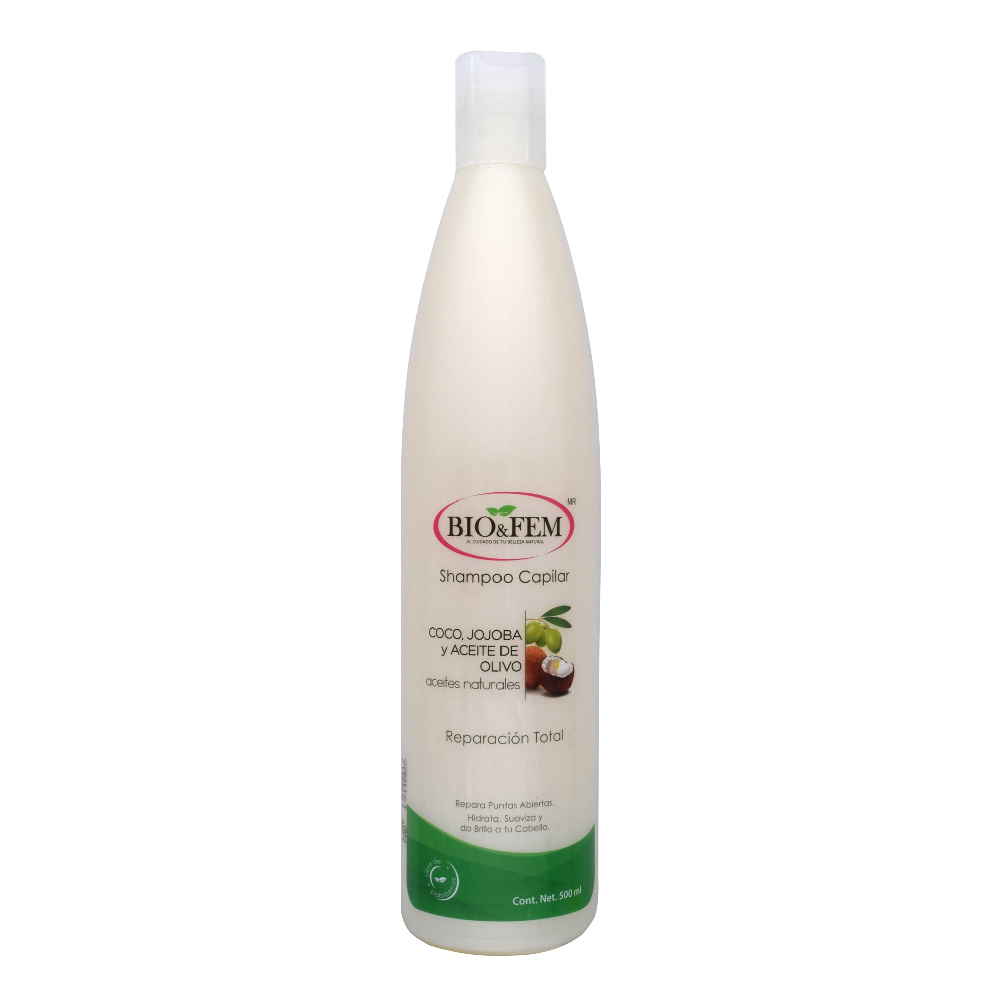 Shampoo Coco Jojoba Y Olivo 500 Ml