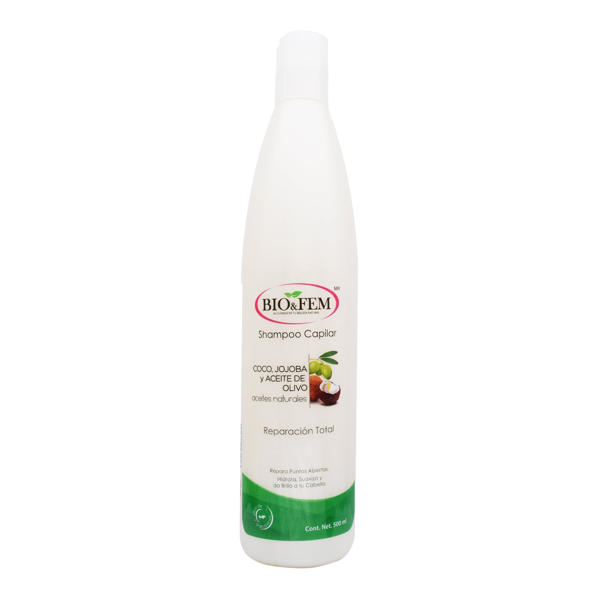 Shampoo Coco Jojoba Y Olivo 500 Ml