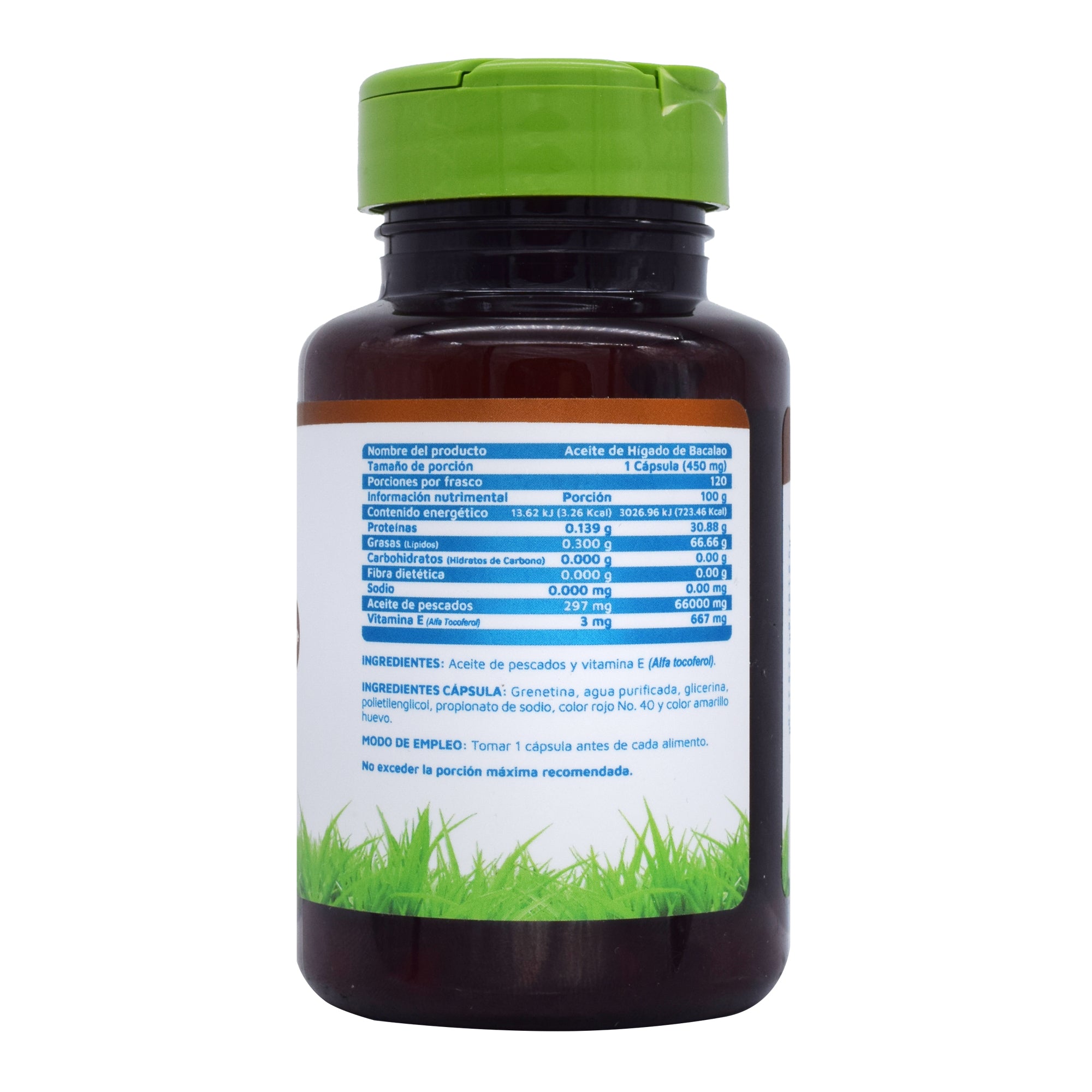 Aceite De Higado Bacalao 120 Cap