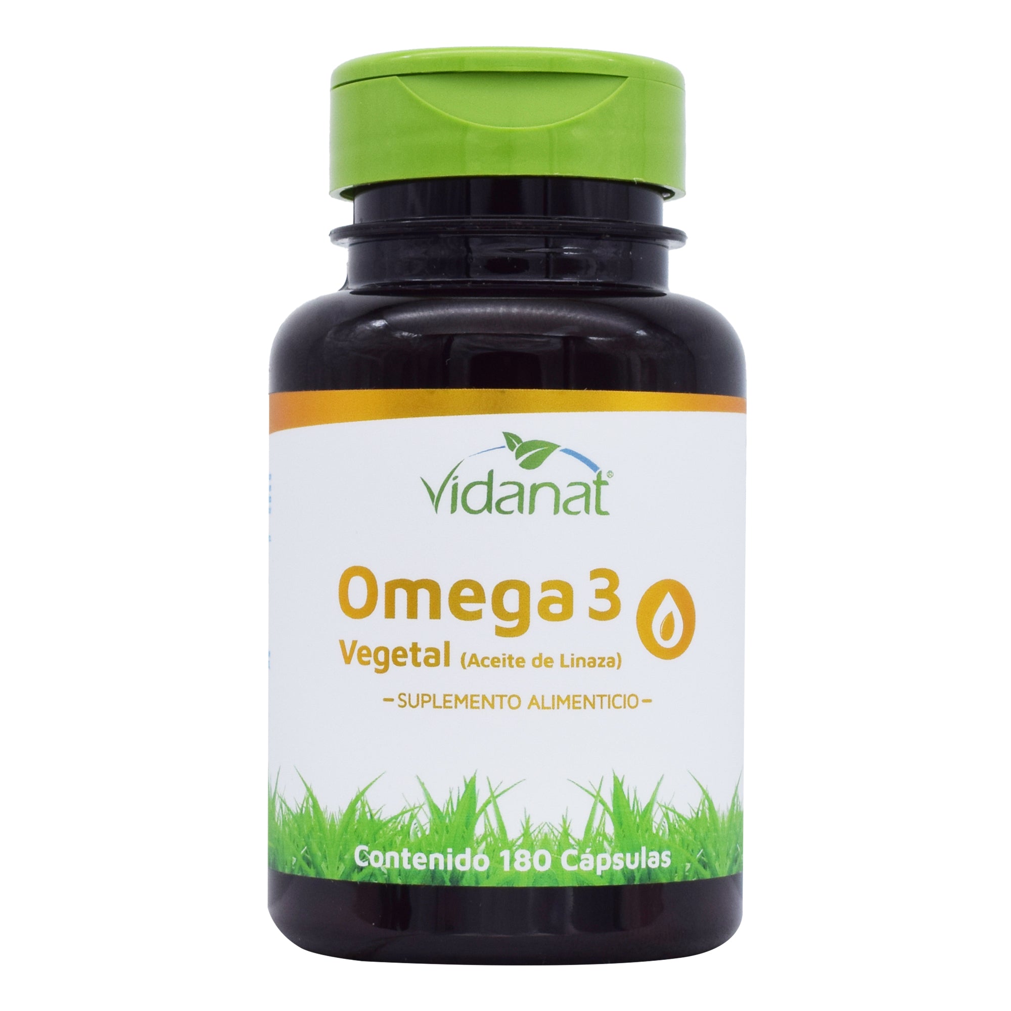 Omega 3 Vegetal/Aceite De Linaza 180 Cap
