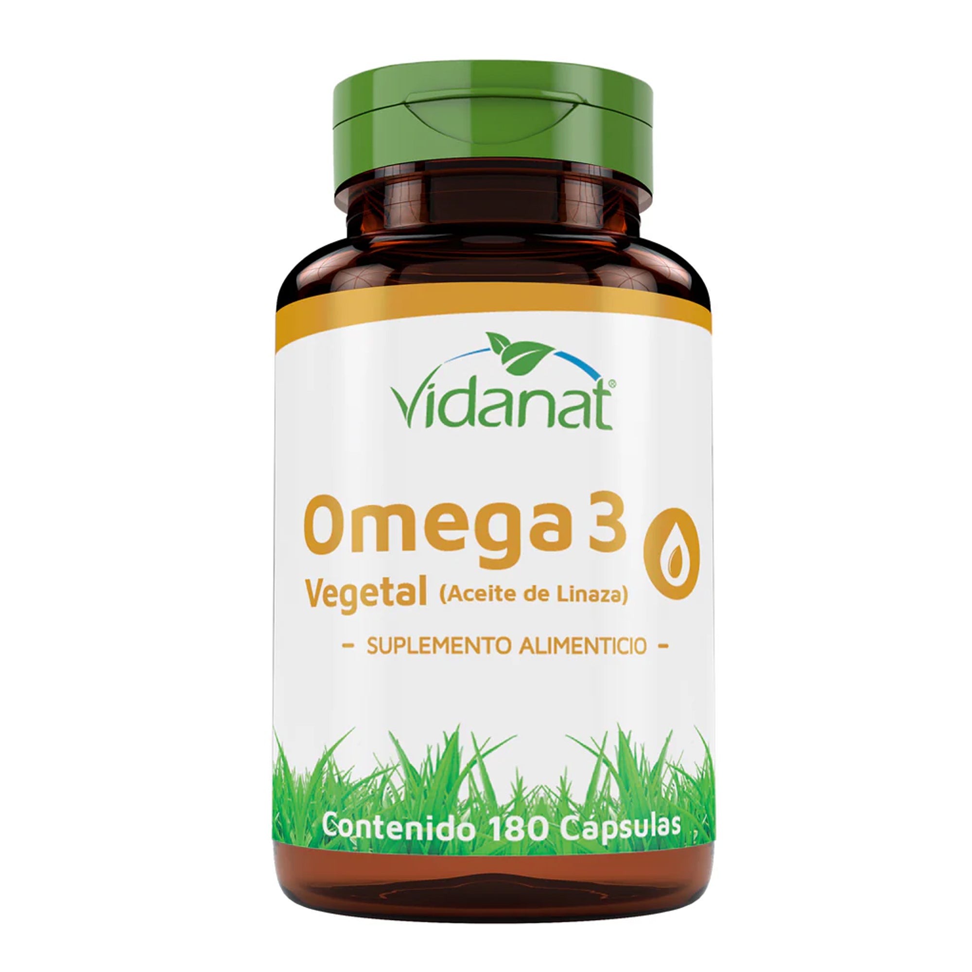 Omega 3 Vegetal/Aceite De Linaza 180 Cap